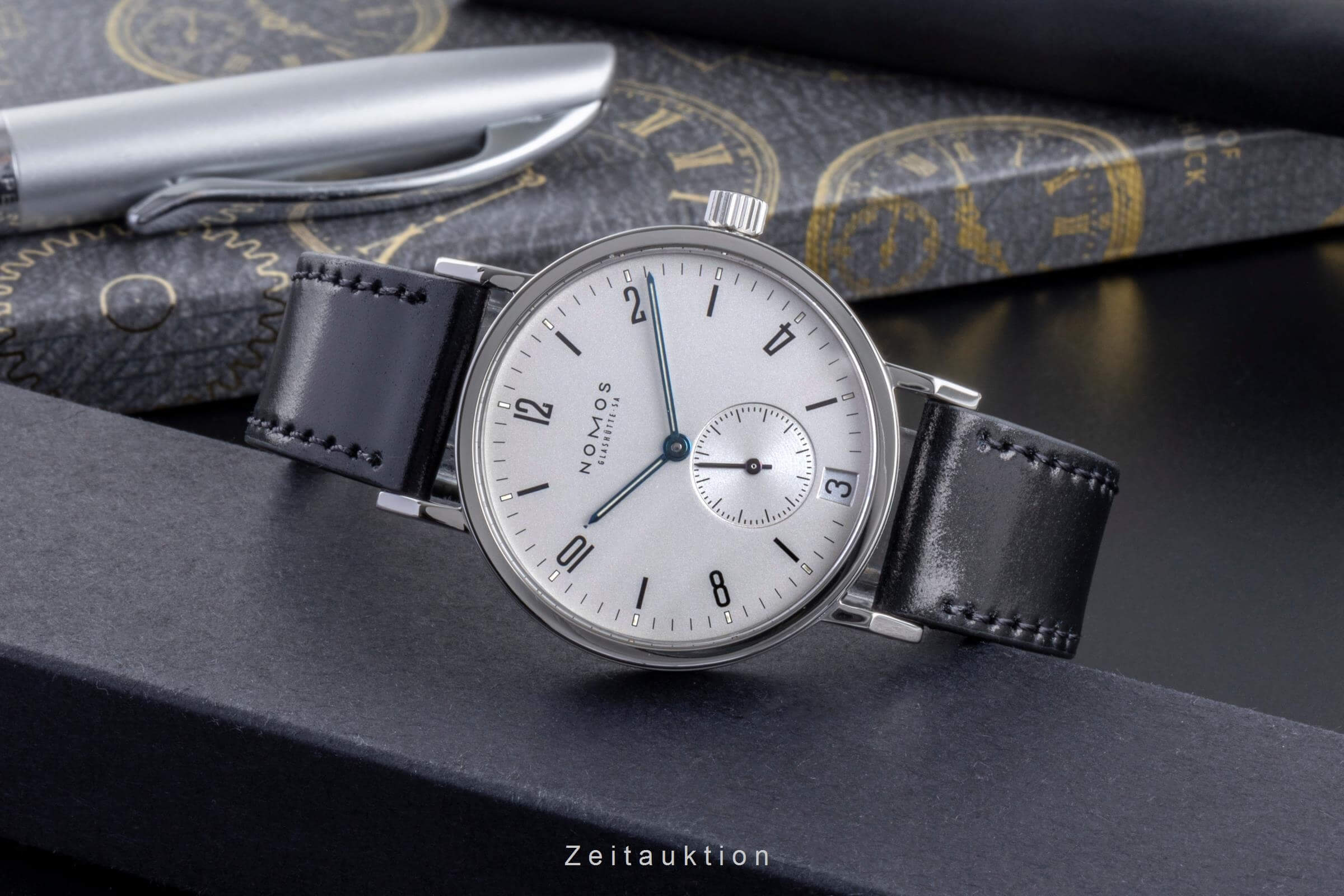 Nomos Tangente Sport acciaio carica manuale Kal. 1TSDP Ref. 502  | Zeitauktion