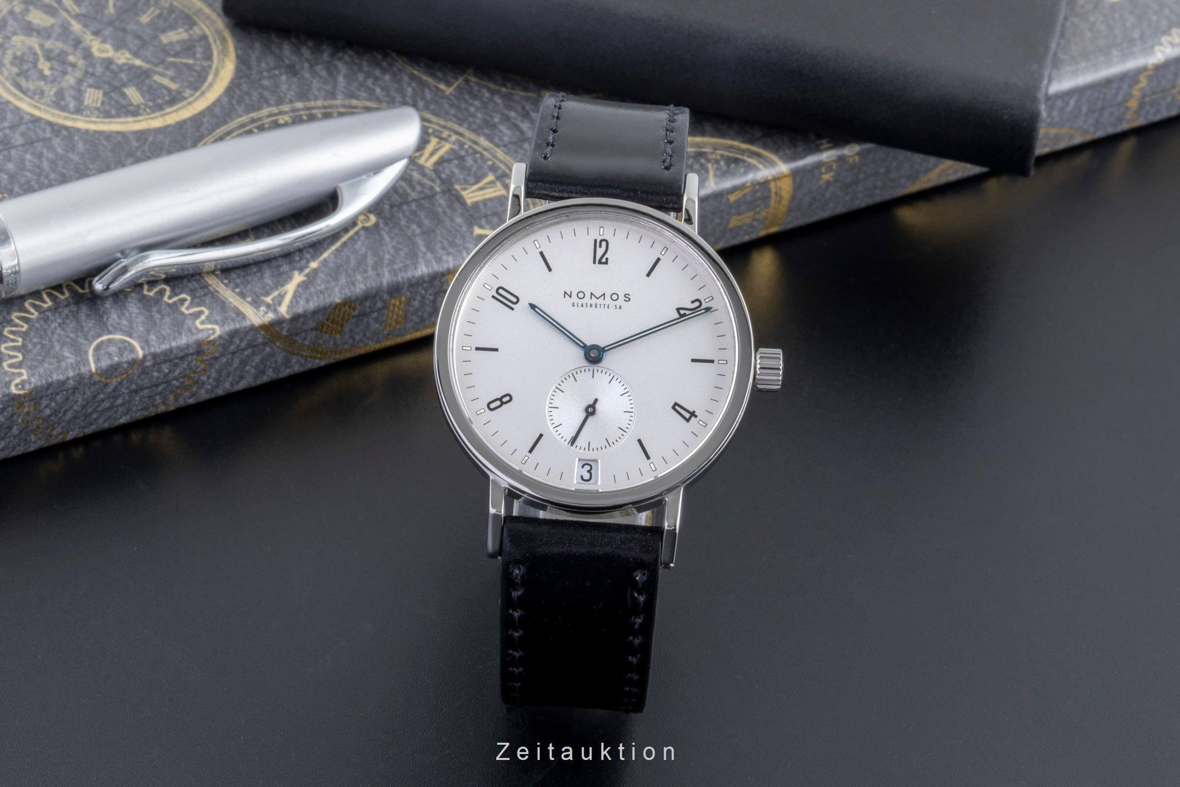 Nomos Tangente Sport acciaio carica manuale Kal. 1TSDP Ref. 502  | Zeitauktion