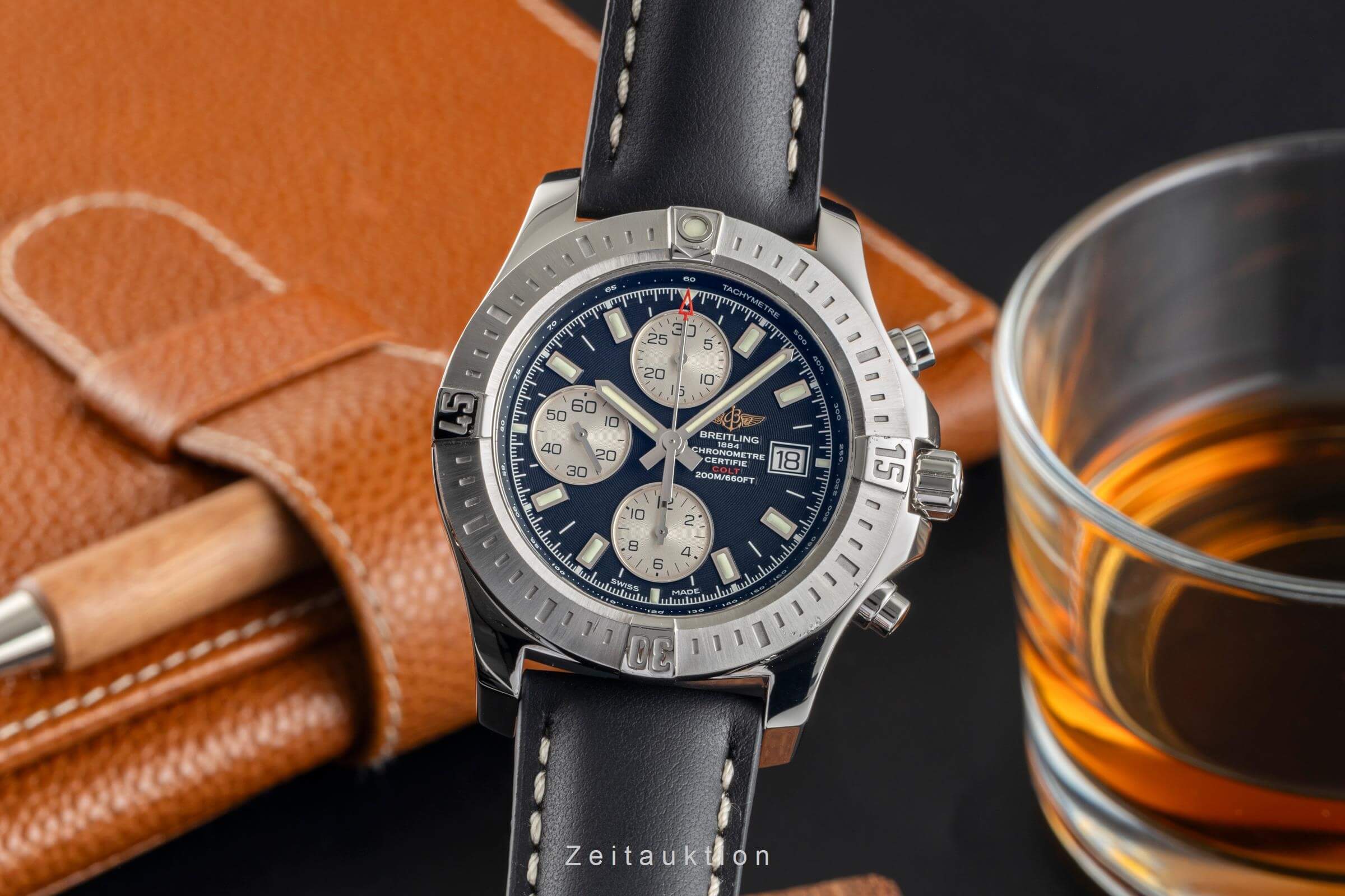Breitling Colt Chronograph  cronografo acciaio automatismo Kal. B13 Ref. A13388  | Zeitauktion