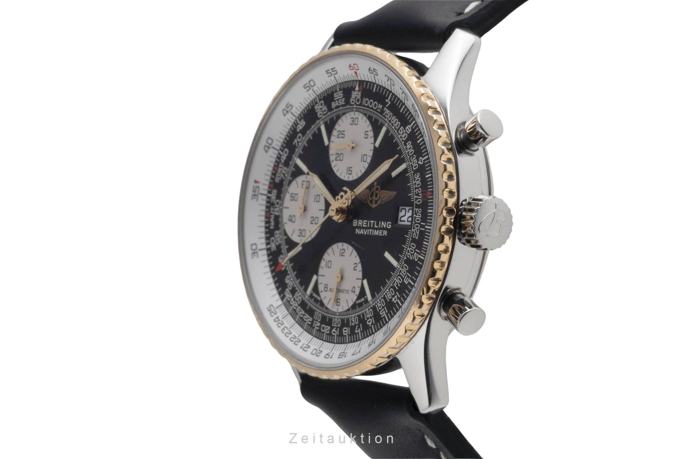 Breitling Navitimer cronografo acciaio / oro automatismo Kal. B13 Ref. D13022  | Zeitauktion
