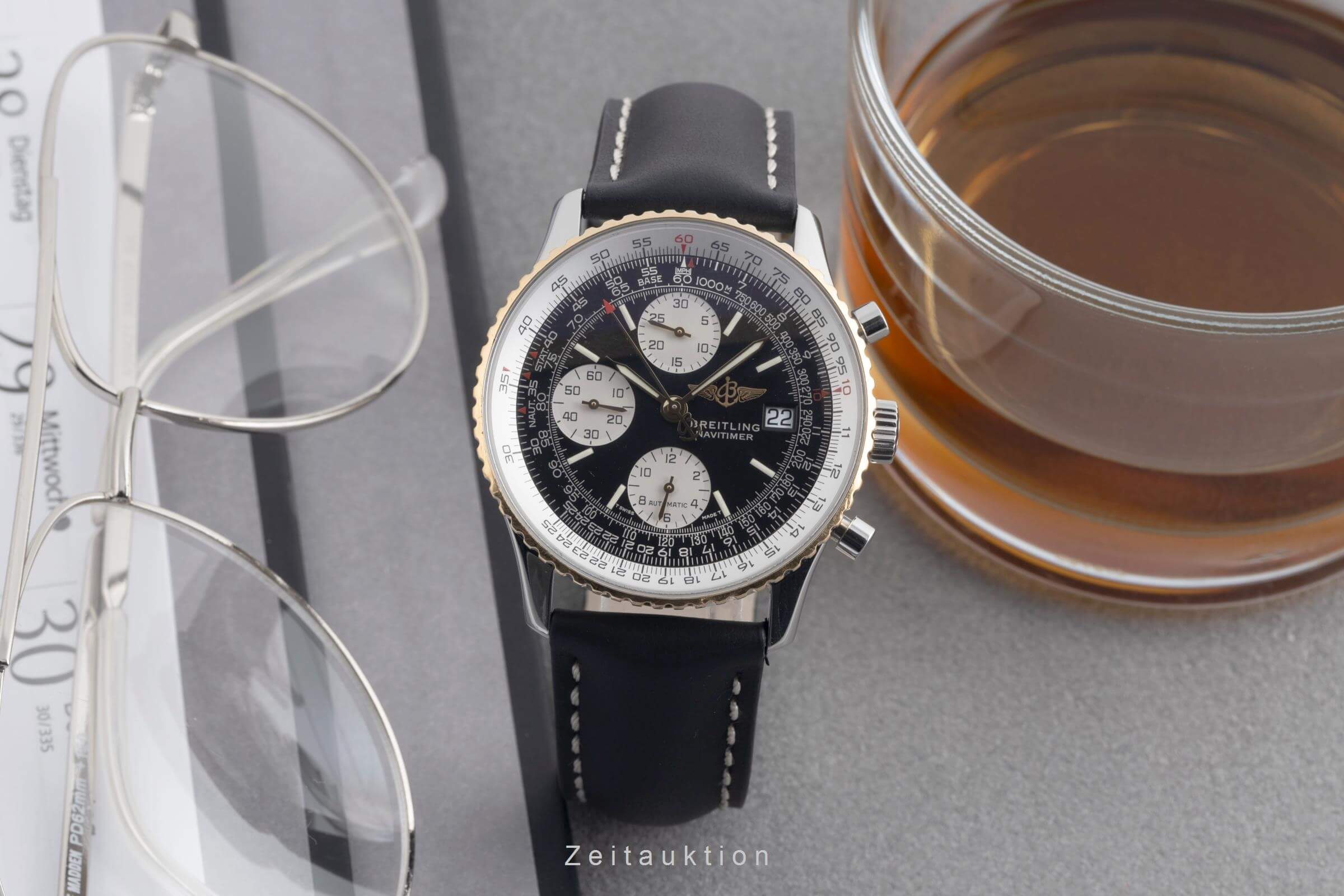 Breitling Navitimer cronografo acciaio / oro automatismo Kal. B13 Ref. D13022  | Zeitauktion