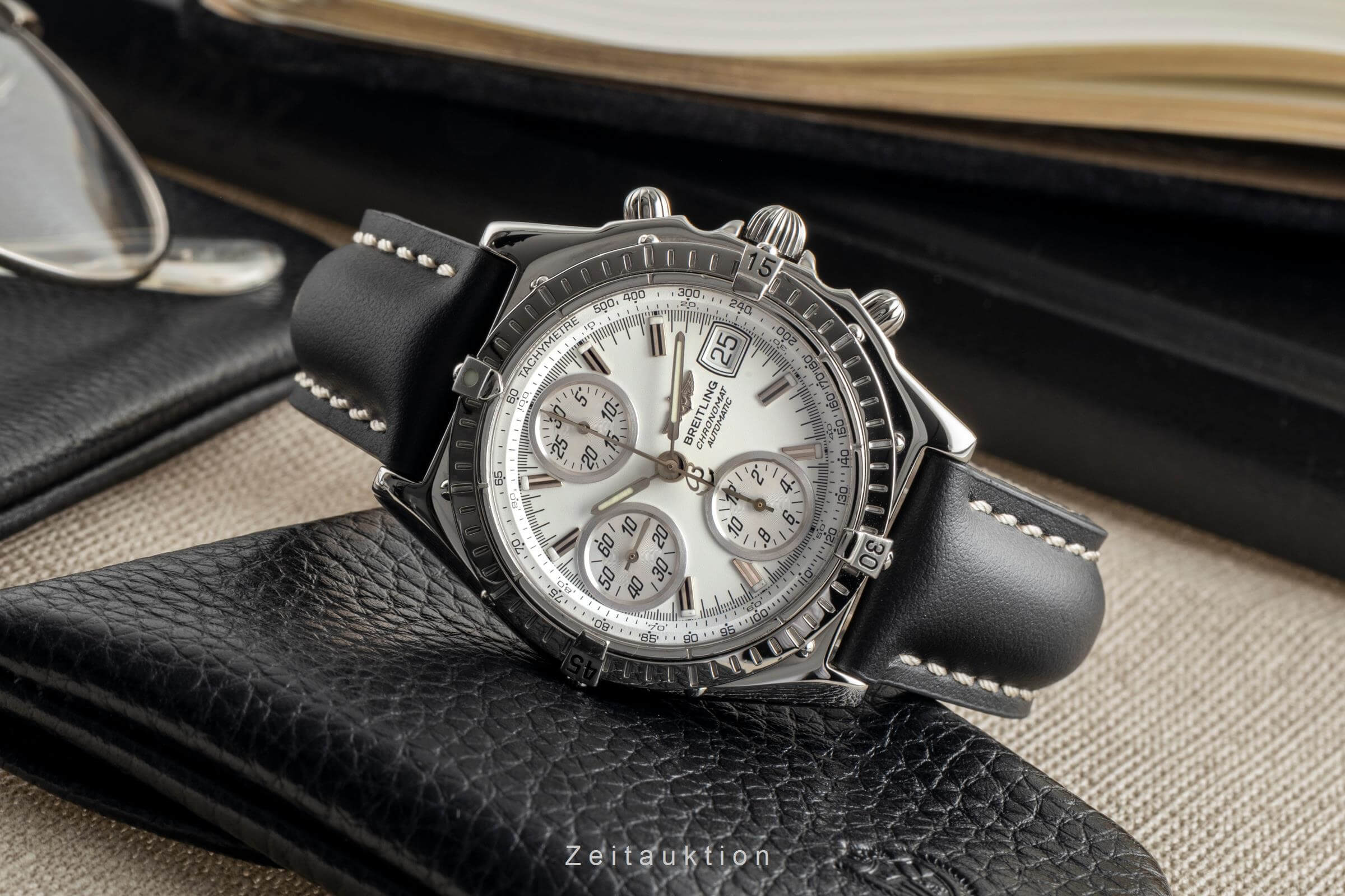 Breitling Chronomat cronografo acciaio automatismo Kal. B13 Ref. A13050.1  | Zeitauktion