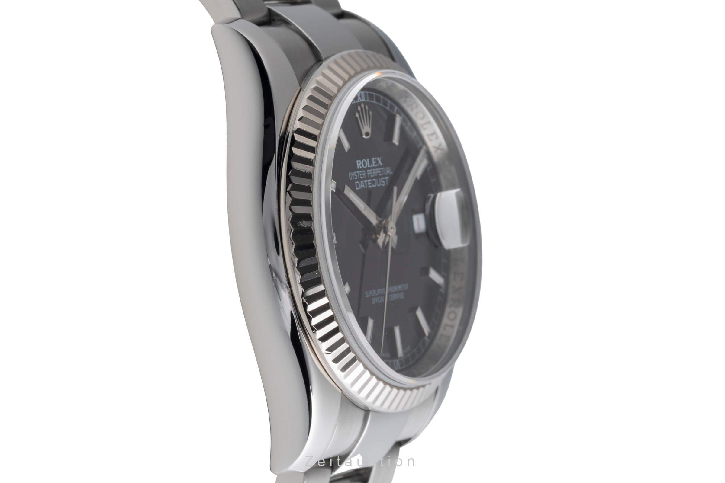 Rolex Datejust steel / white gold automatic Kal. 3135 Ref. 116234  | Zeitauktion