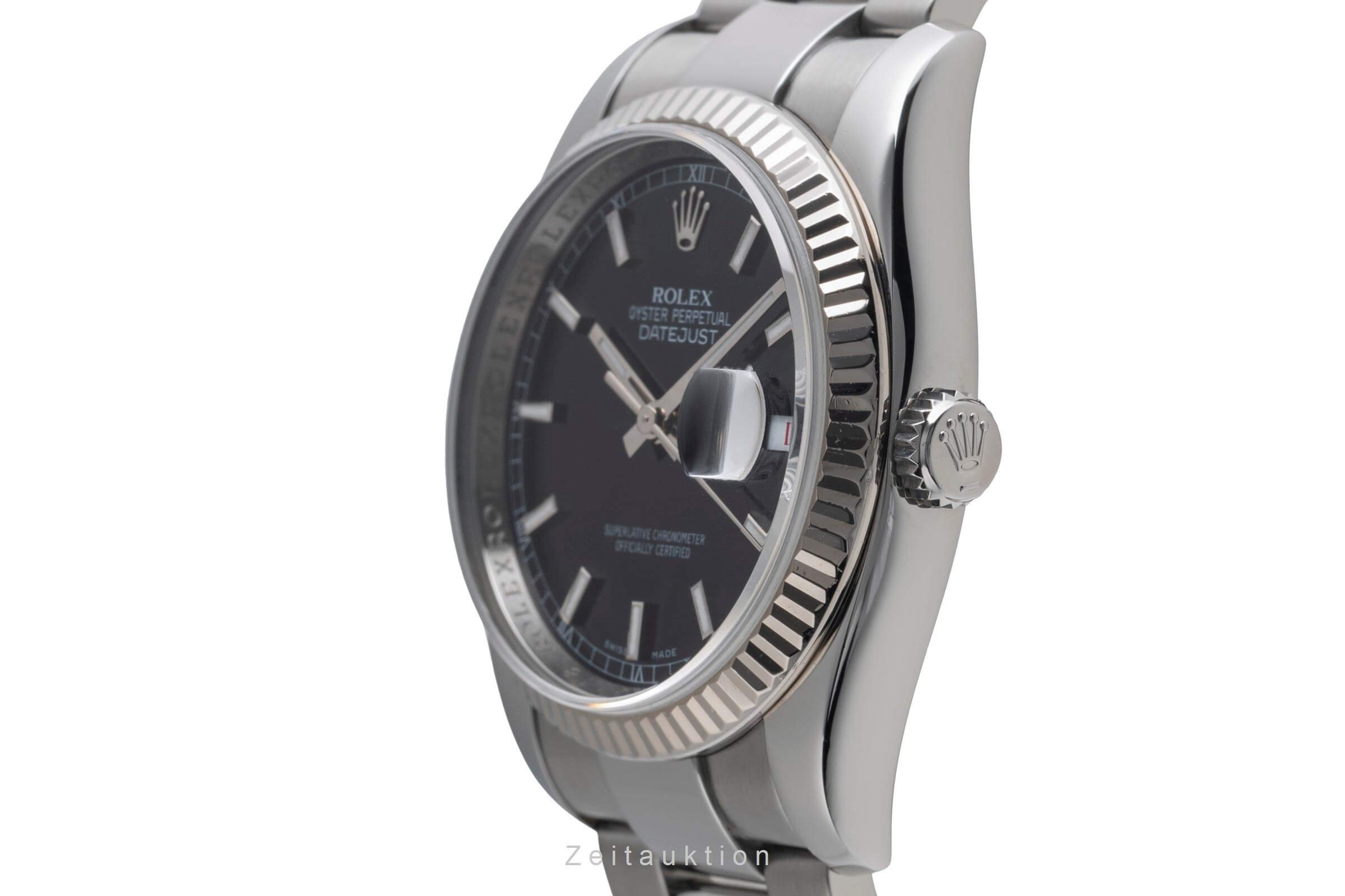 Rolex Datejust steel / white gold automatic Kal. 3135 Ref. 116234  | Zeitauktion