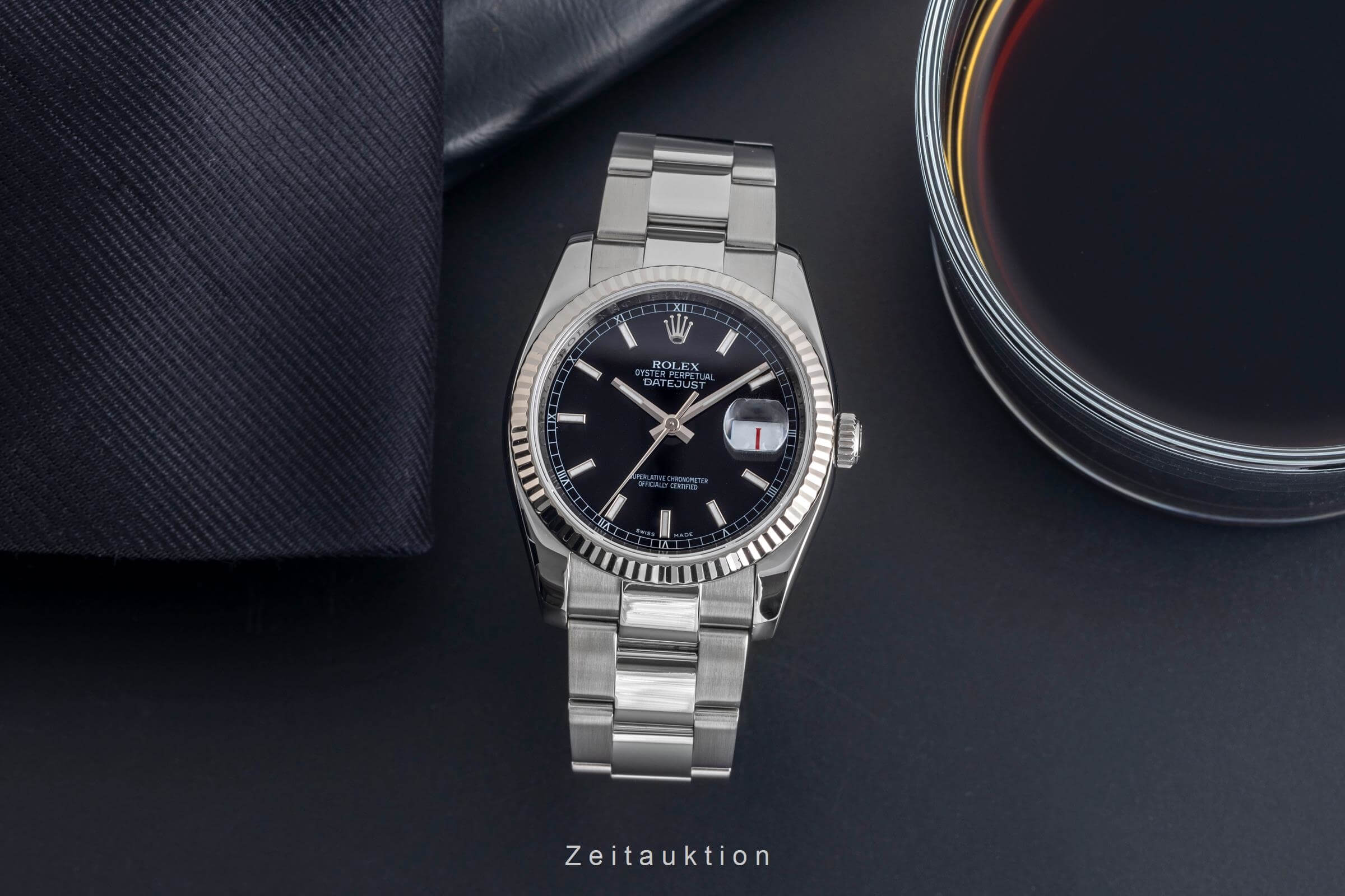 Rolex Datejust steel / white gold automatic Kal. 3135 Ref. 116234  | Zeitauktion