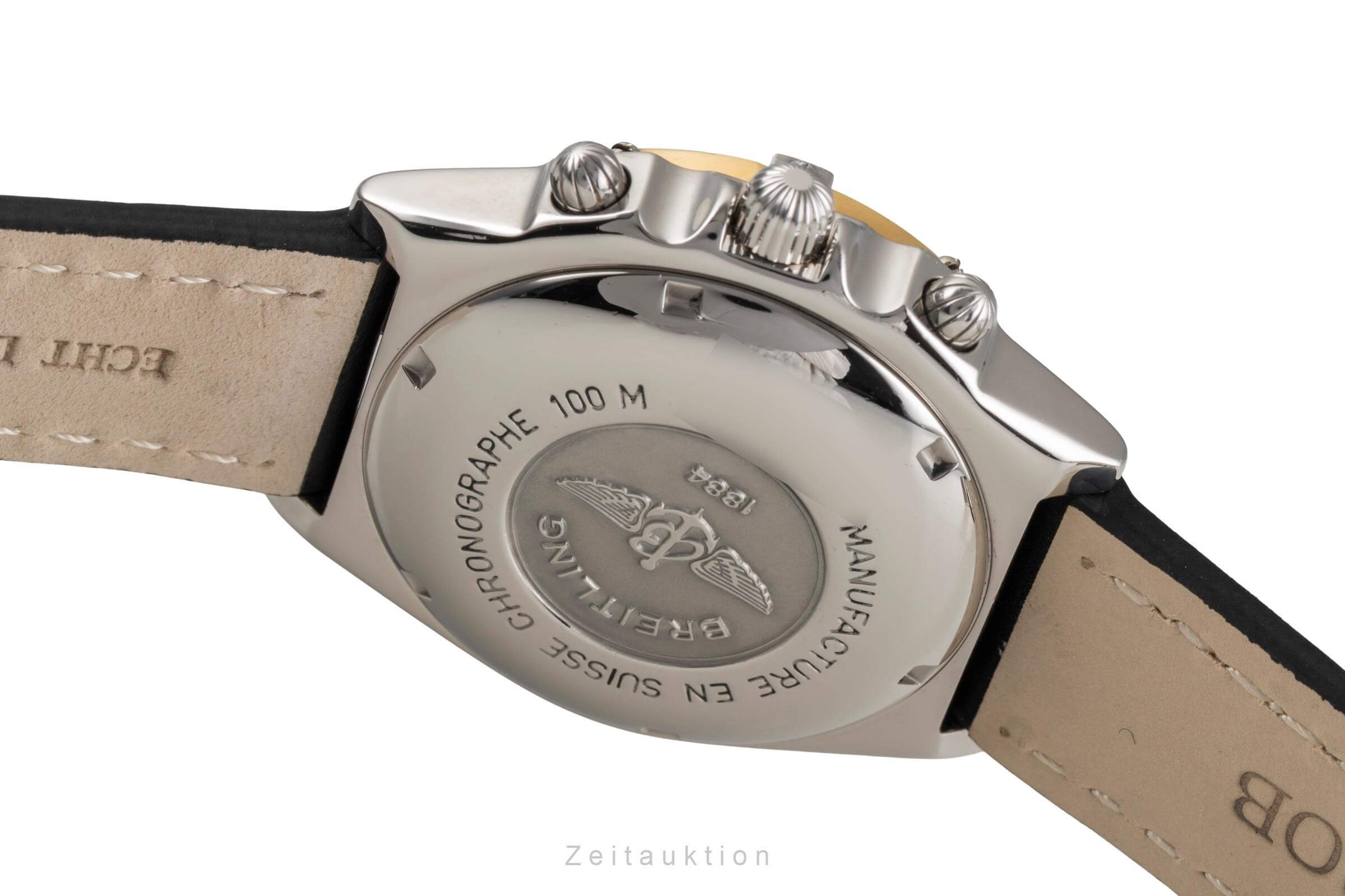 Breitling Chronomat chronograph steel / gold automatic Kal. B13 Ref. D13050.1  | Zeitauktion