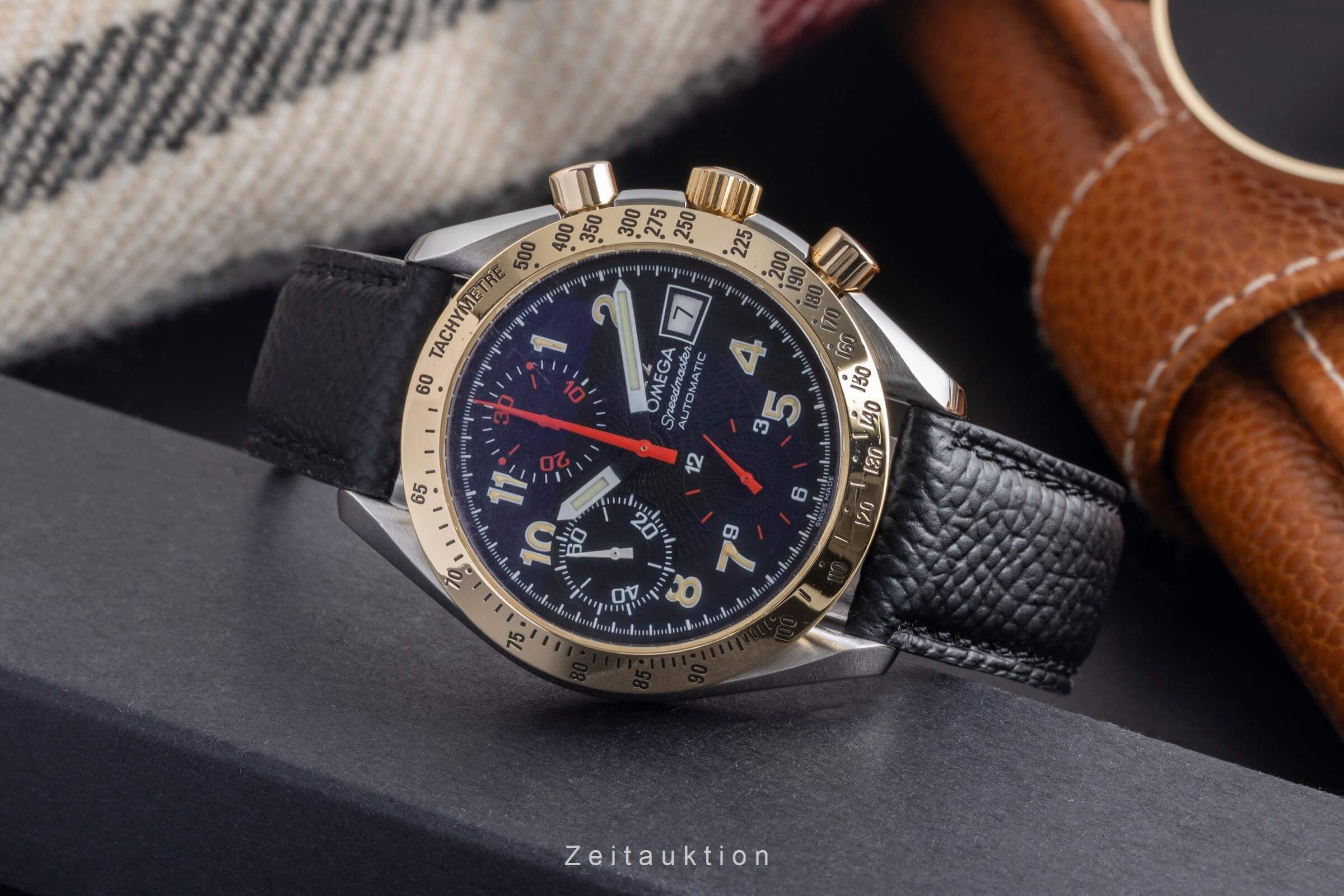 Omega Speedmaster cronografo acciaio / oro automatismo Kal. 1152 Ref. 3313.53  | Zeitauktion