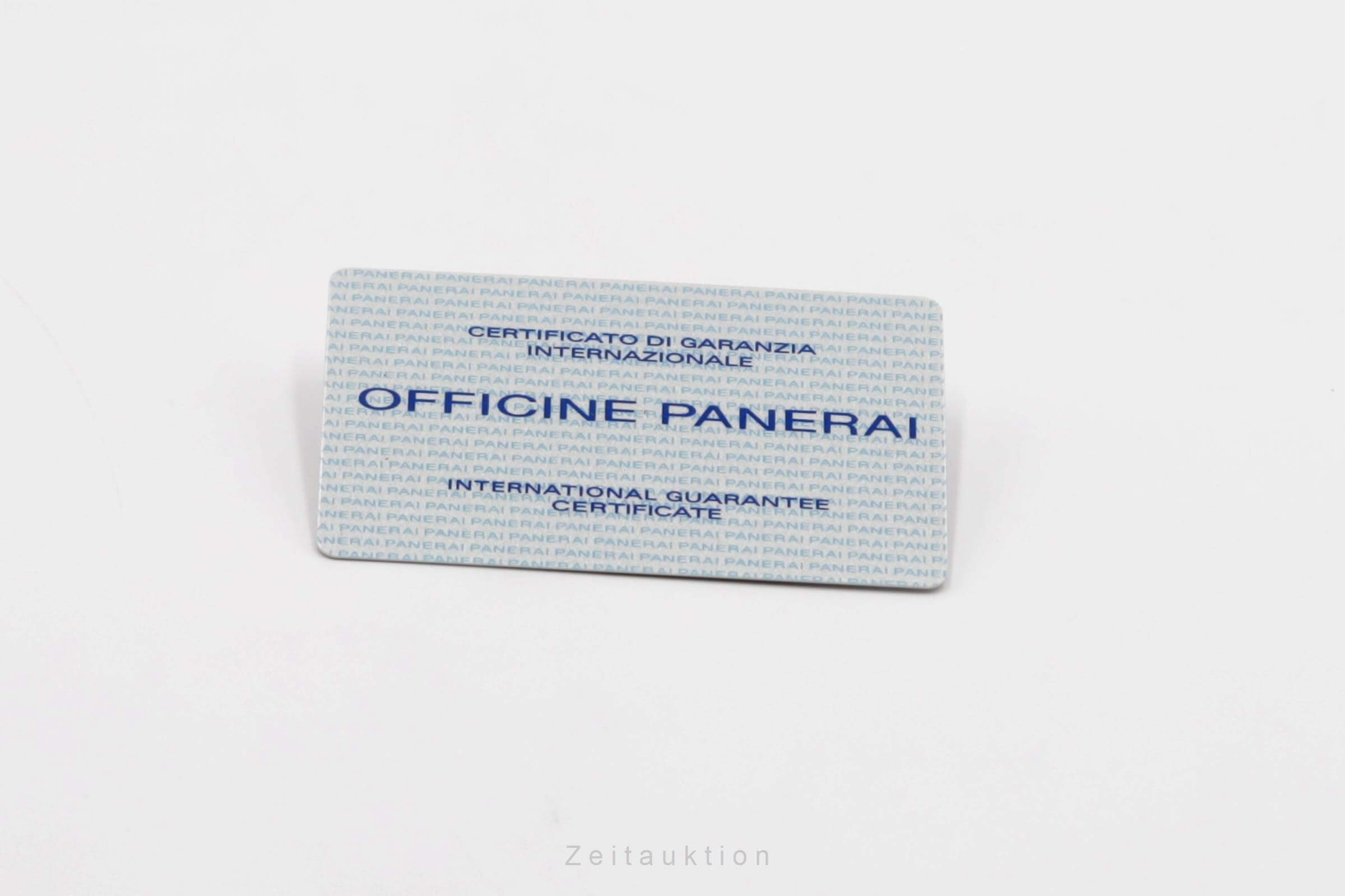 Panerai Radiomir acciaio carica manuale Ref. PAM00232 LIMITED EDITION | Zeitauktion