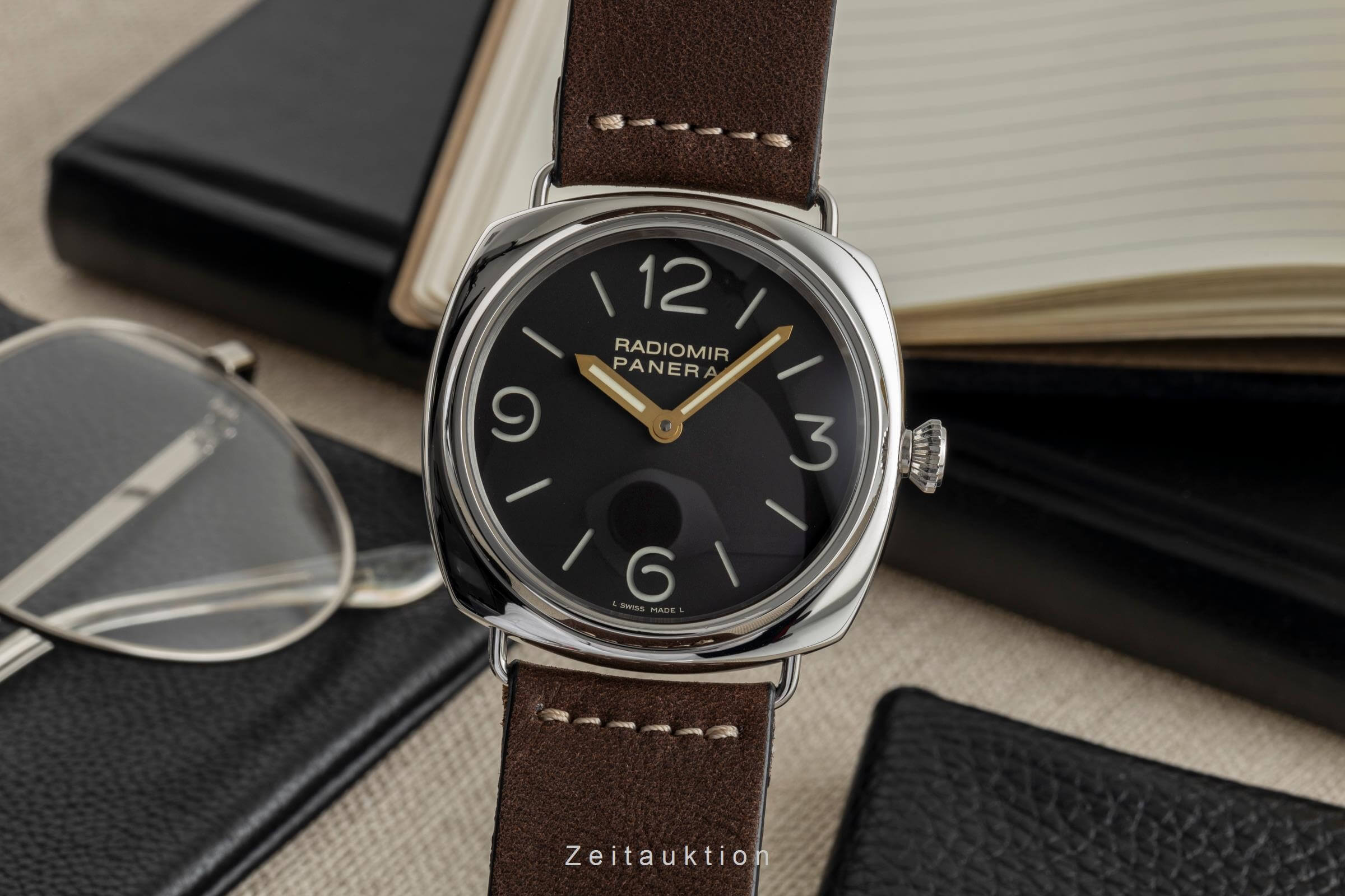 Panerai Radiomir acciaio carica manuale Ref. PAM00232 LIMITED EDITION | Zeitauktion