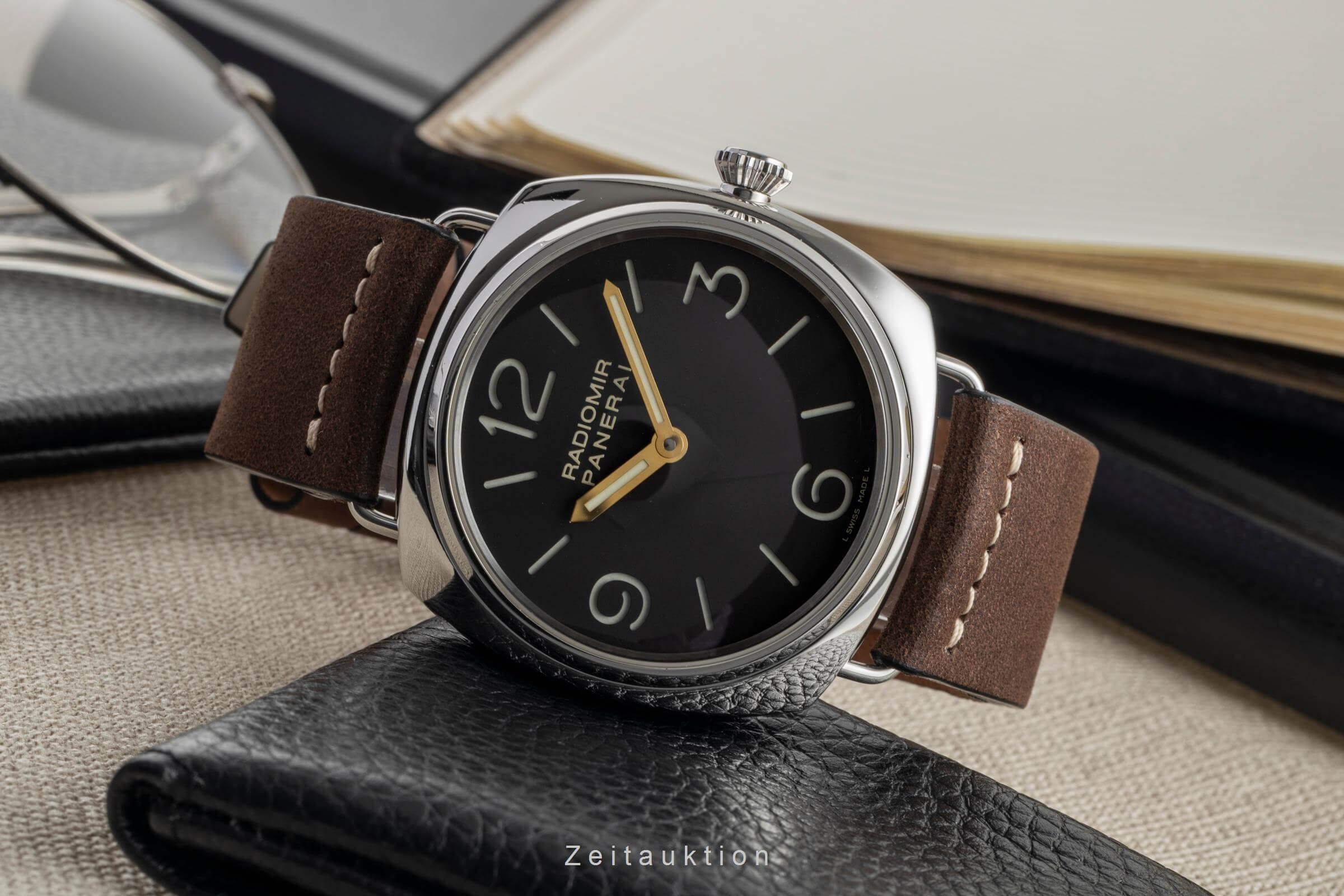 Panerai Radiomir acciaio carica manuale Ref. PAM00232 LIMITED EDITION | Zeitauktion
