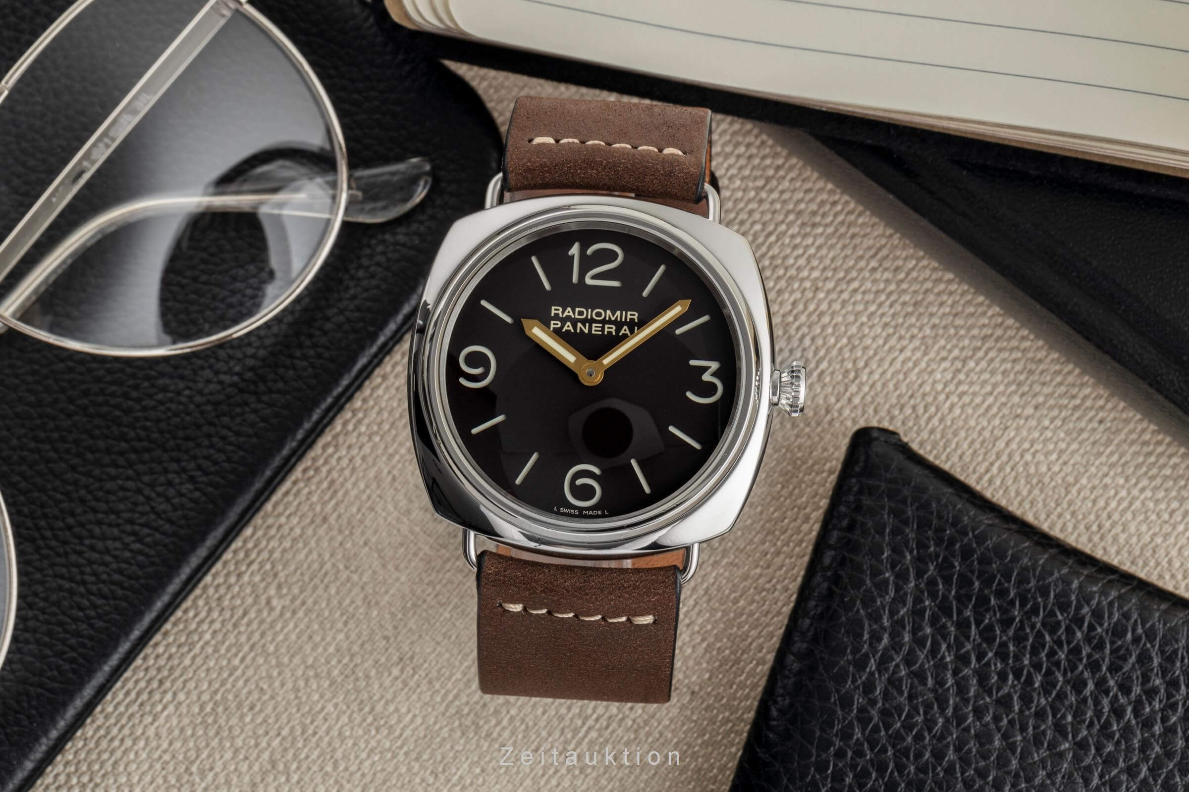 Panerai Radiomir acciaio carica manuale Ref. PAM00232 LIMITED EDITION | Zeitauktion