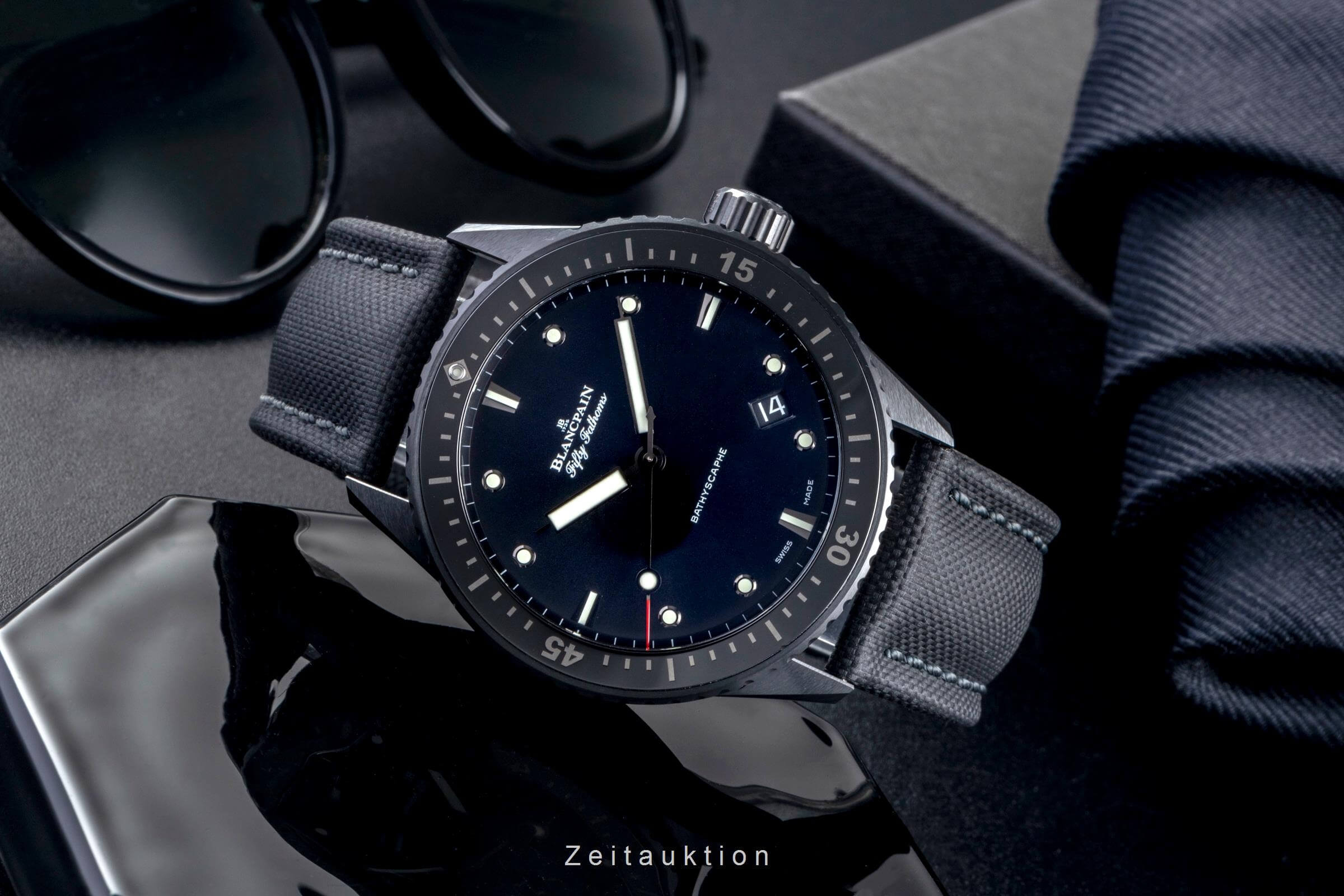 Blancpain Fifty Fathoms Keramik Automatik Kal. 1315 Ref. 5000-0130-B52A  | Zeitauktion