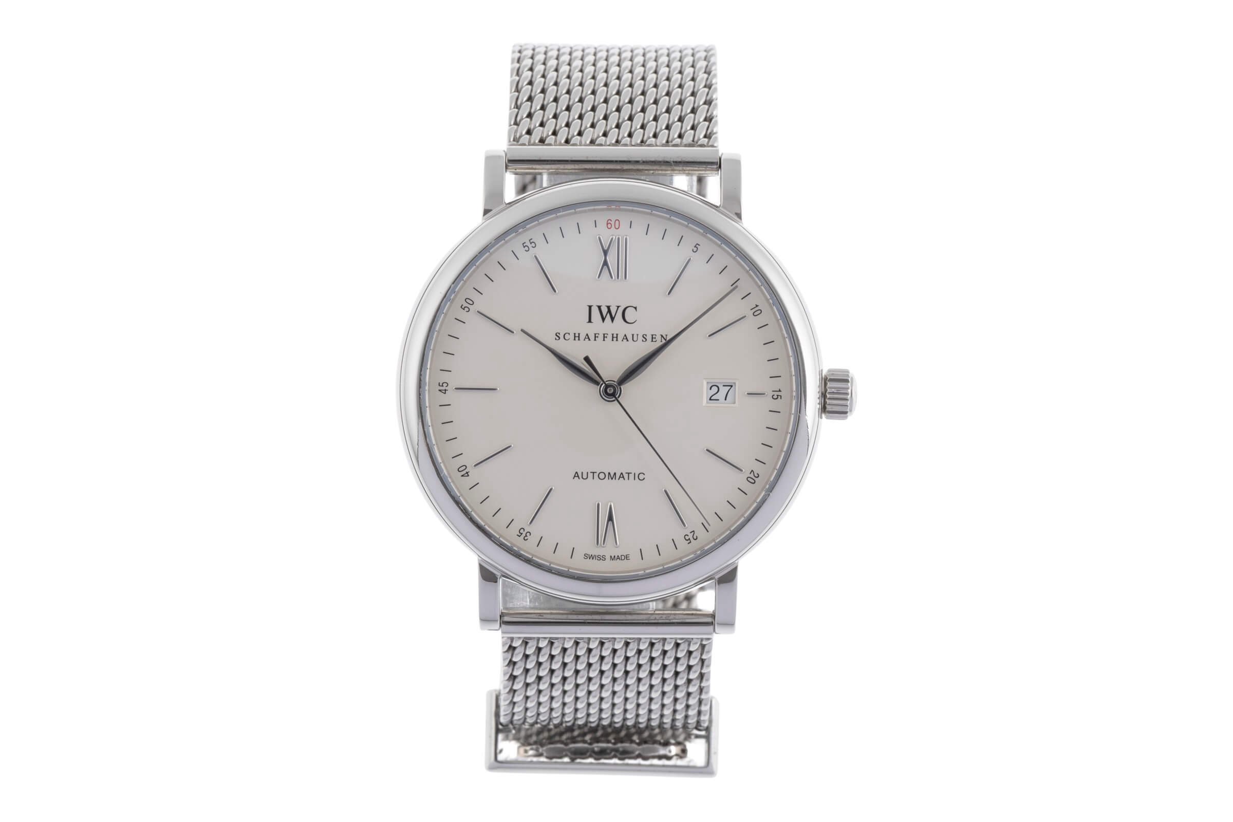 IWC Portofino acier automatique Kal. C.35111 Ref. IW356505  | Zeitauktion