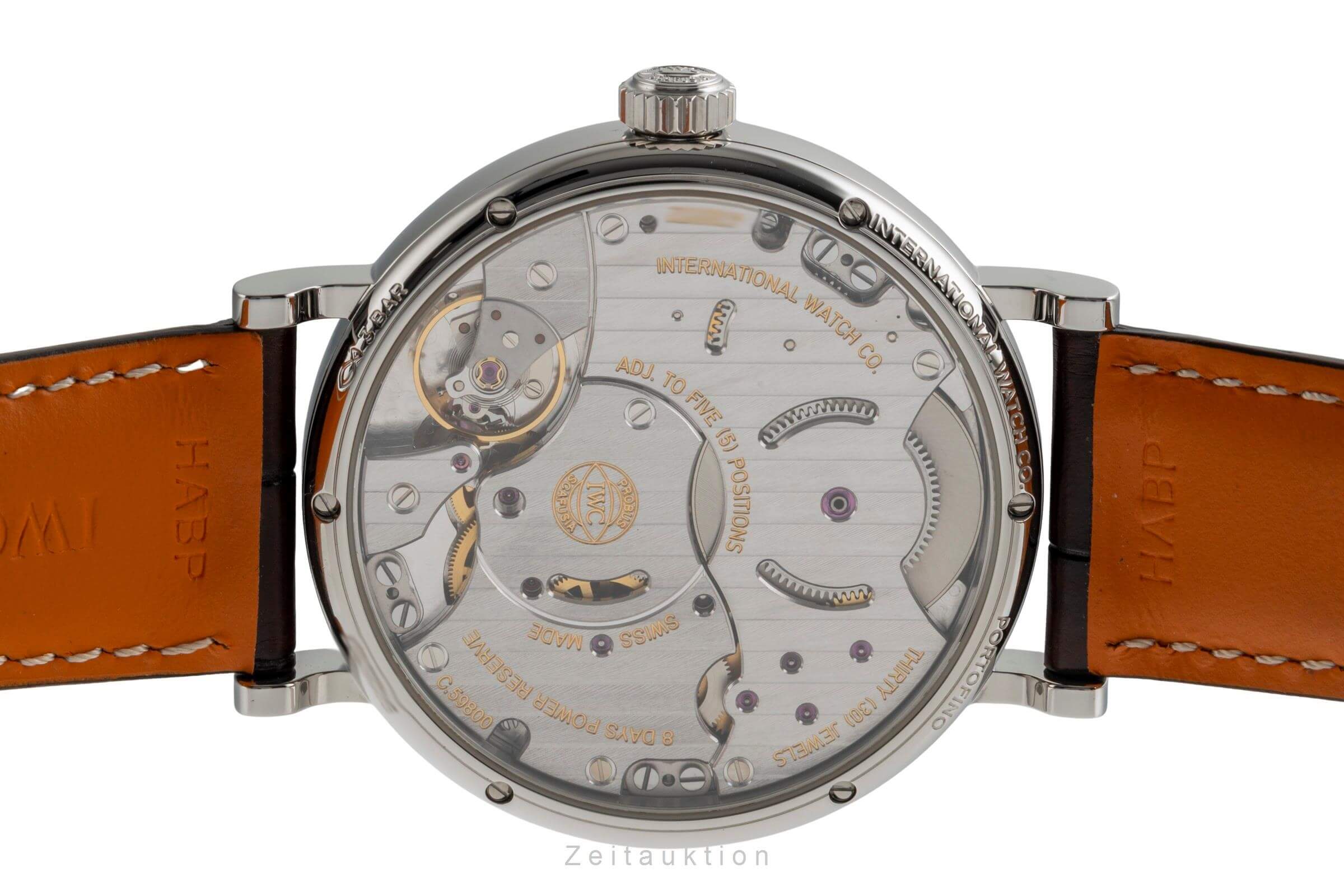 IWC Portugieser acciaio carica manuale Kal. C.59800 Ref. IW516401  | Zeitauktion