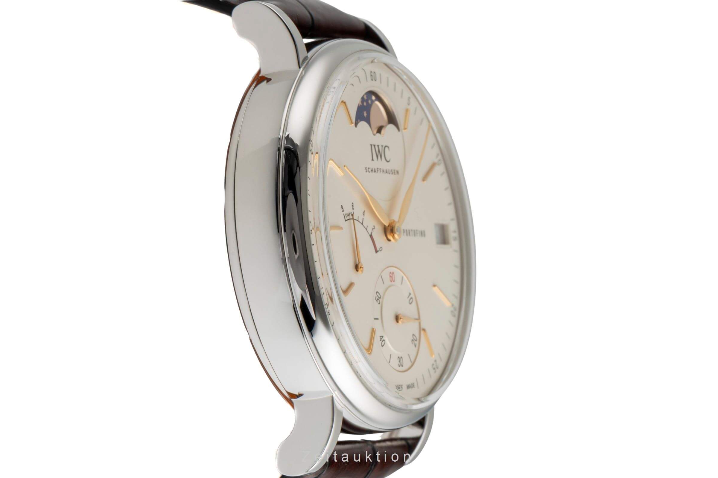 IWC Portugieser acciaio carica manuale Kal. C.59800 Ref. IW516401  | Zeitauktion