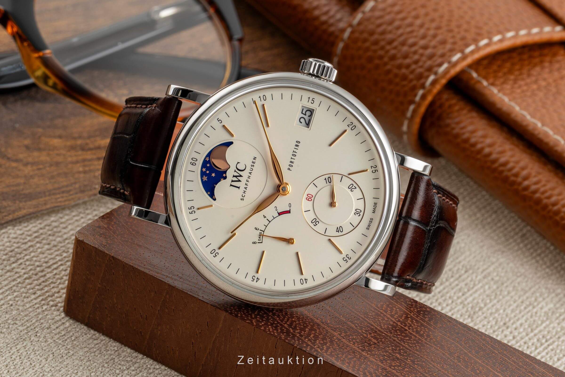 IWC Portugieser acciaio carica manuale Kal. C.59800 Ref. IW516401  | Zeitauktion