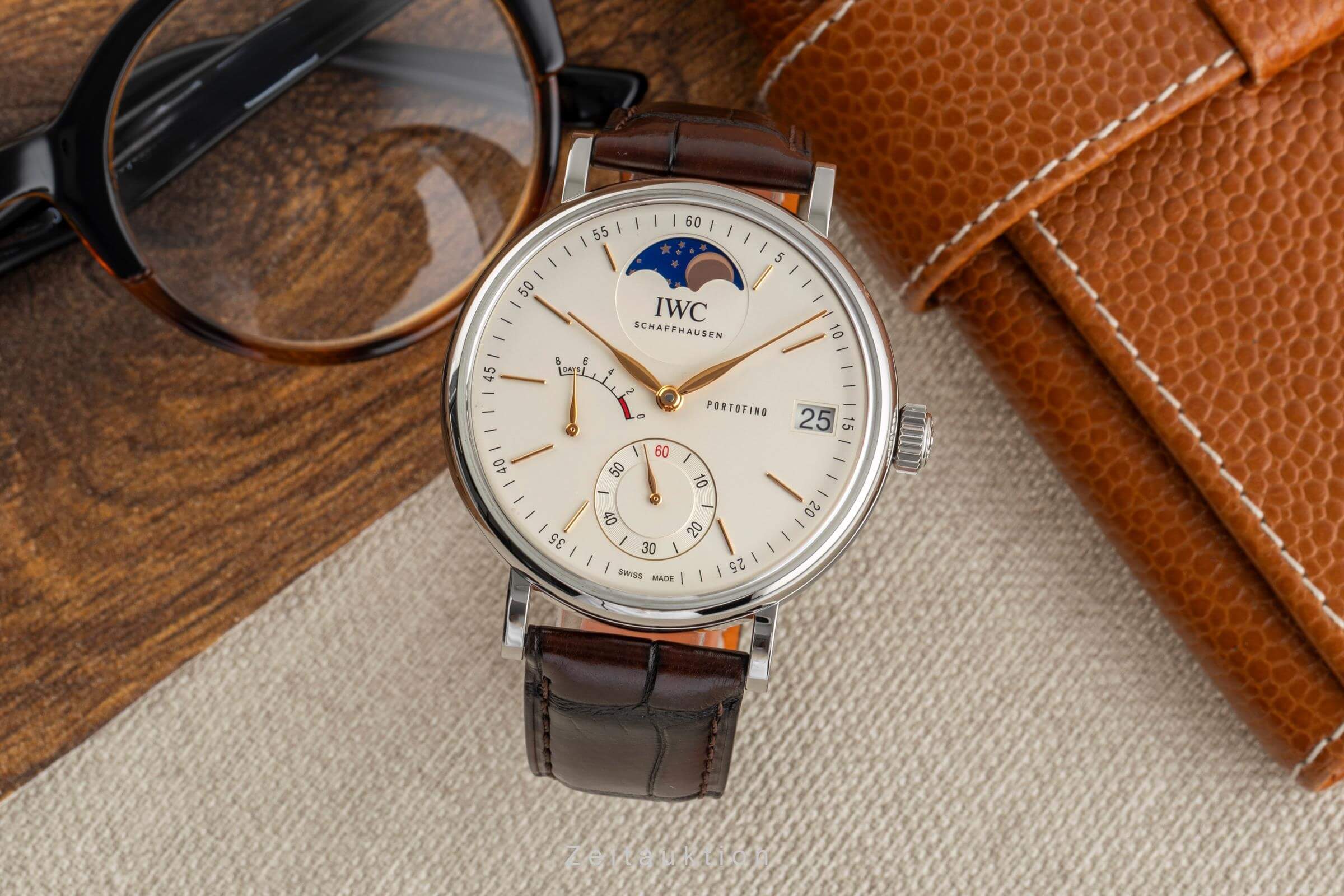 IWC Portugieser acciaio carica manuale Kal. C.59800 Ref. IW516401  | Zeitauktion