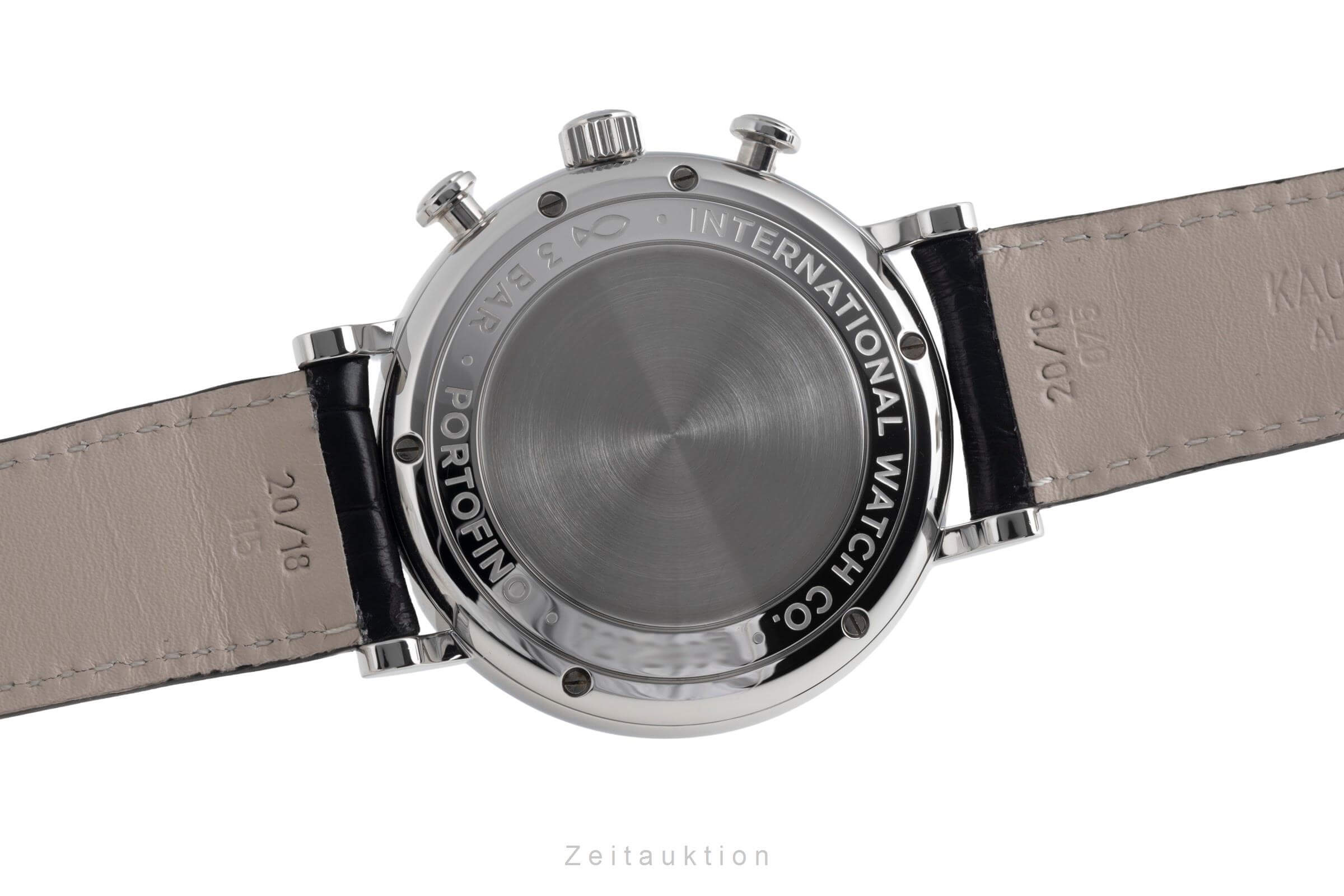 IWC Portofino cronografo acciaio automatismo Kal. C.79320 Ref. IW391037  | Zeitauktion