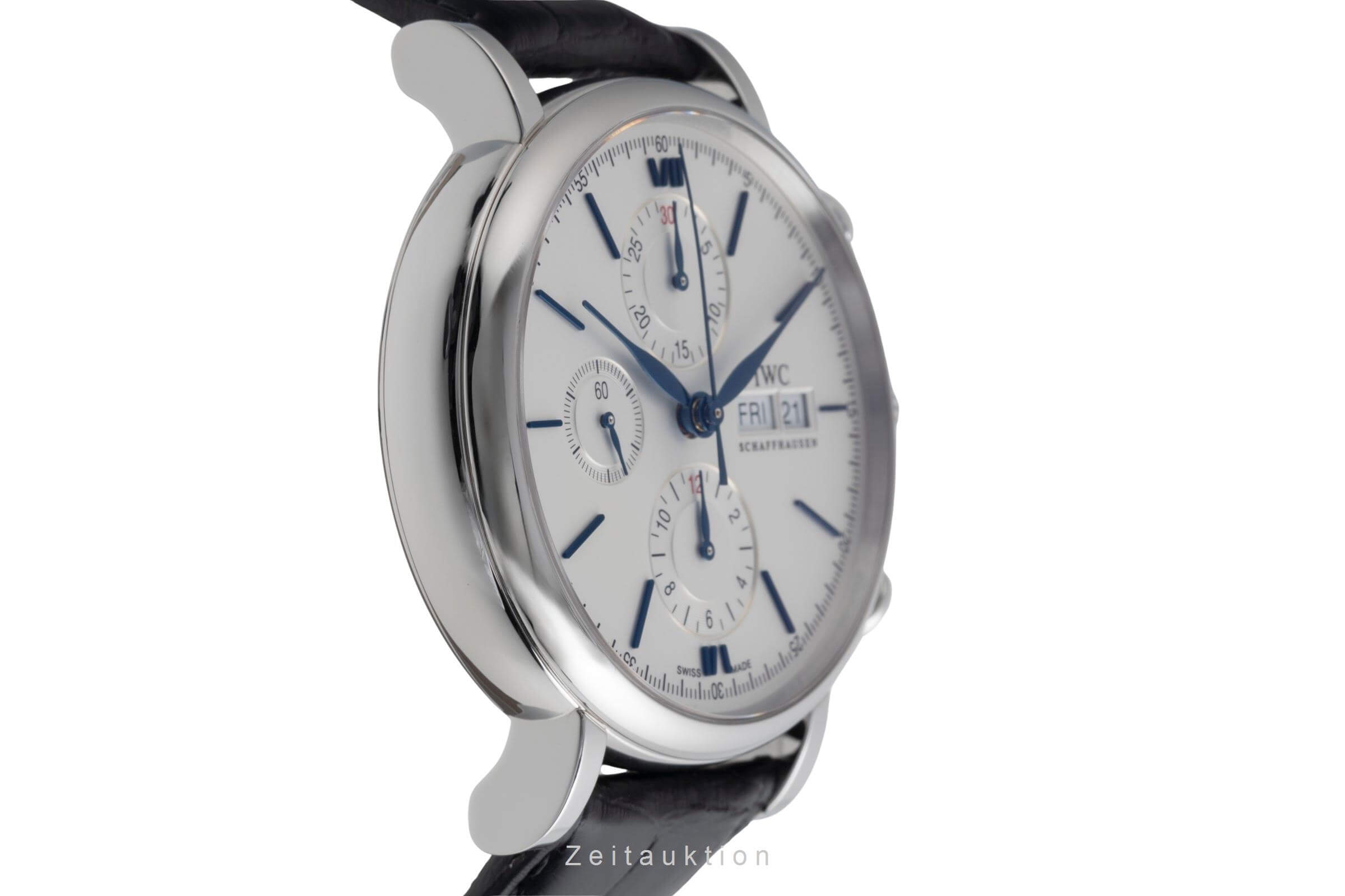 IWC Portofino cronografo acciaio automatismo Kal. C.79320 Ref. IW391037  | Zeitauktion
