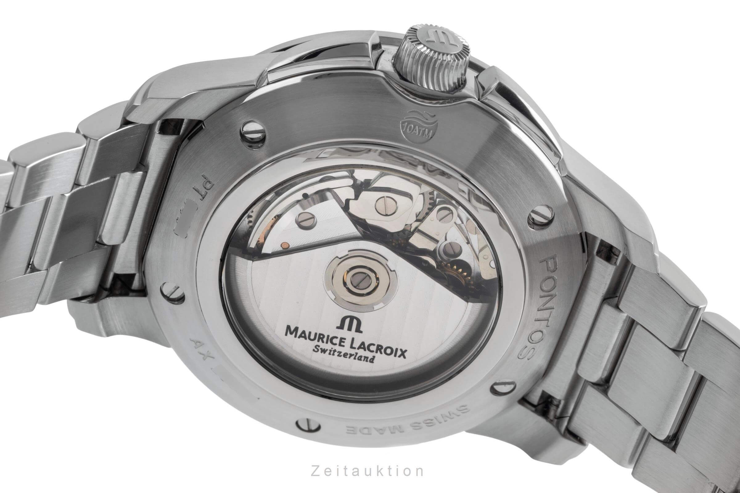 Maurice Lacroix Pontos Chronograph Stahl Automatik Ref. PT6388  | Zeitauktion
