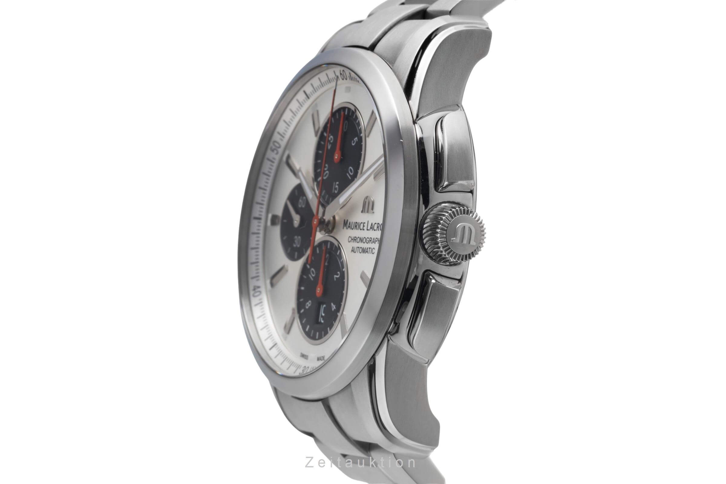 Maurice Lacroix Pontos Chronograph Stahl Automatik Ref. PT6388  | Zeitauktion