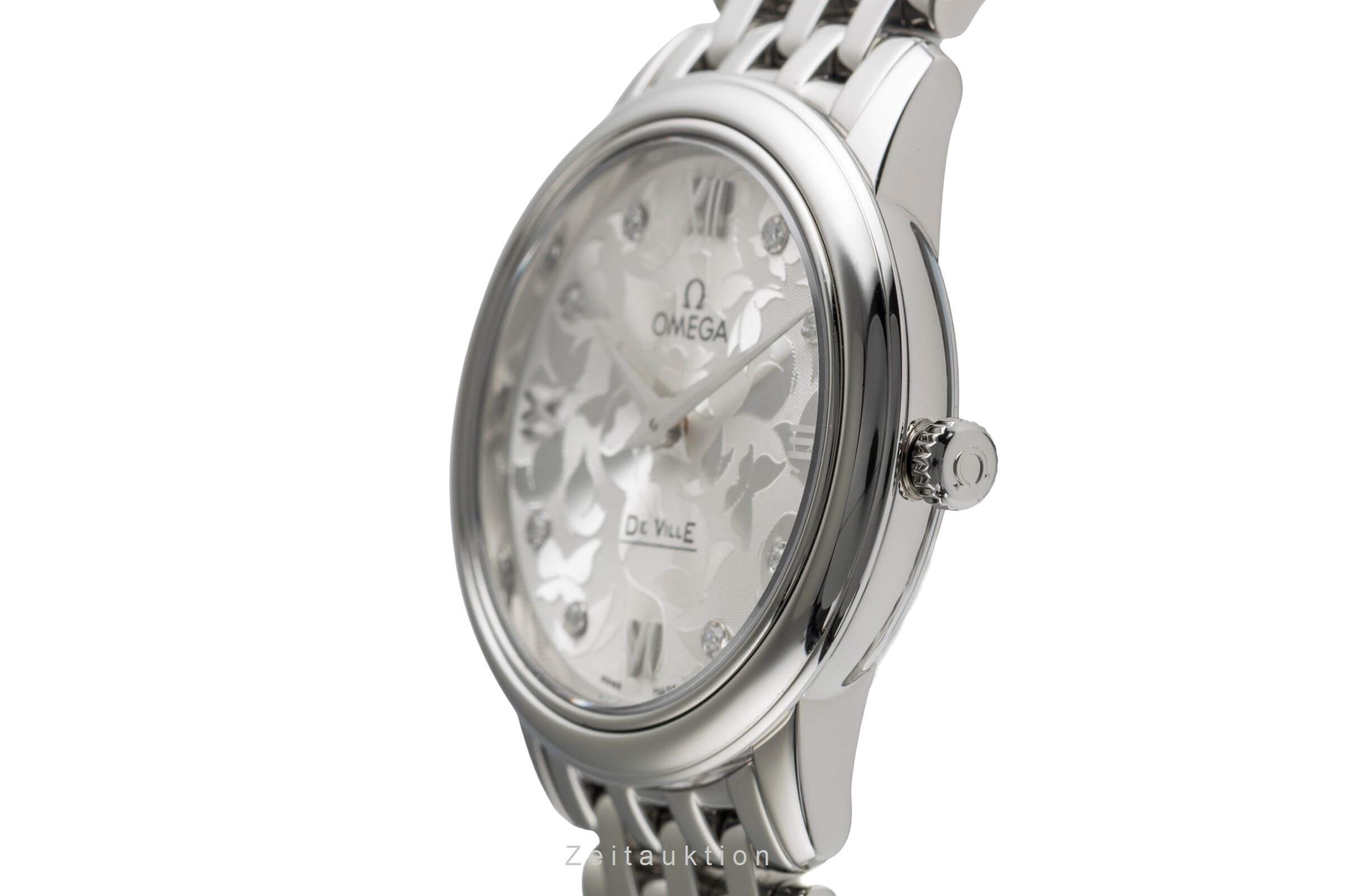 Omega De Ville acero cuarzo Kal. 1376 Ref. 424.10.27.60.52.001  | Zeitauktion
