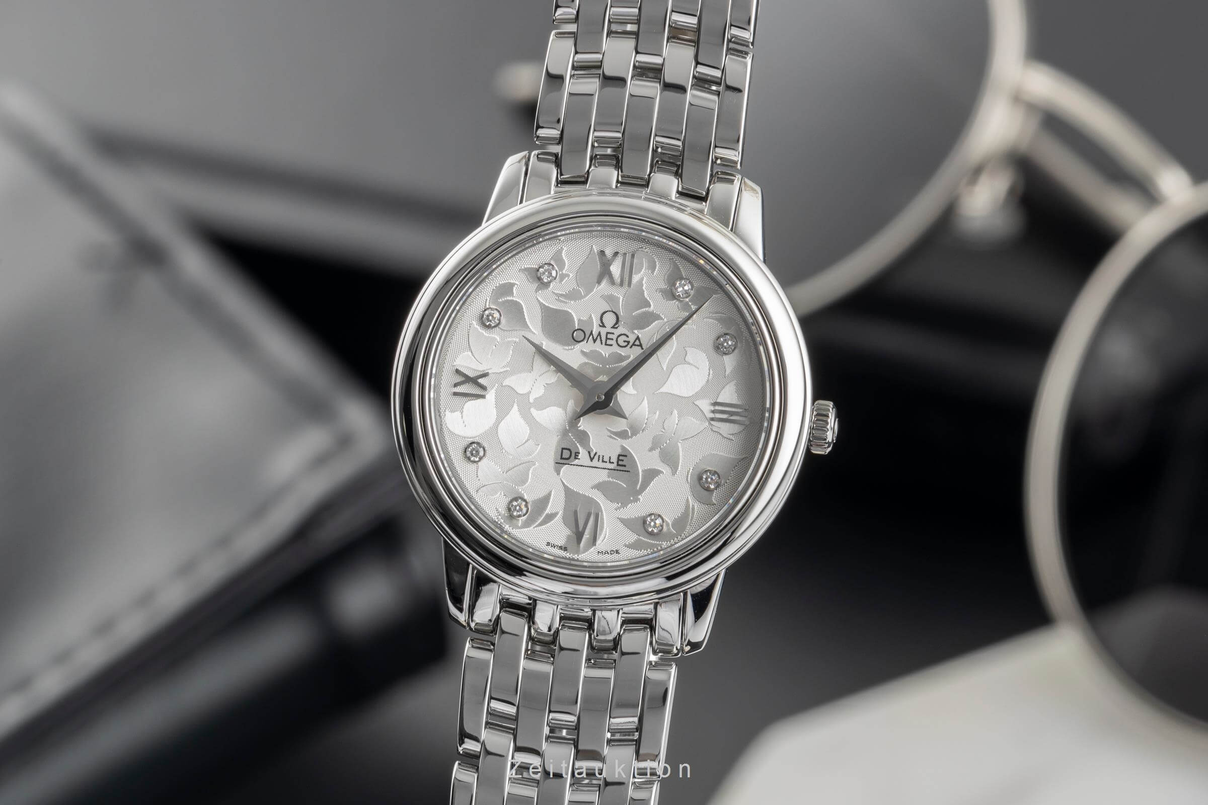 Omega De Ville acero cuarzo Kal. 1376 Ref. 424.10.27.60.52.001  | Zeitauktion