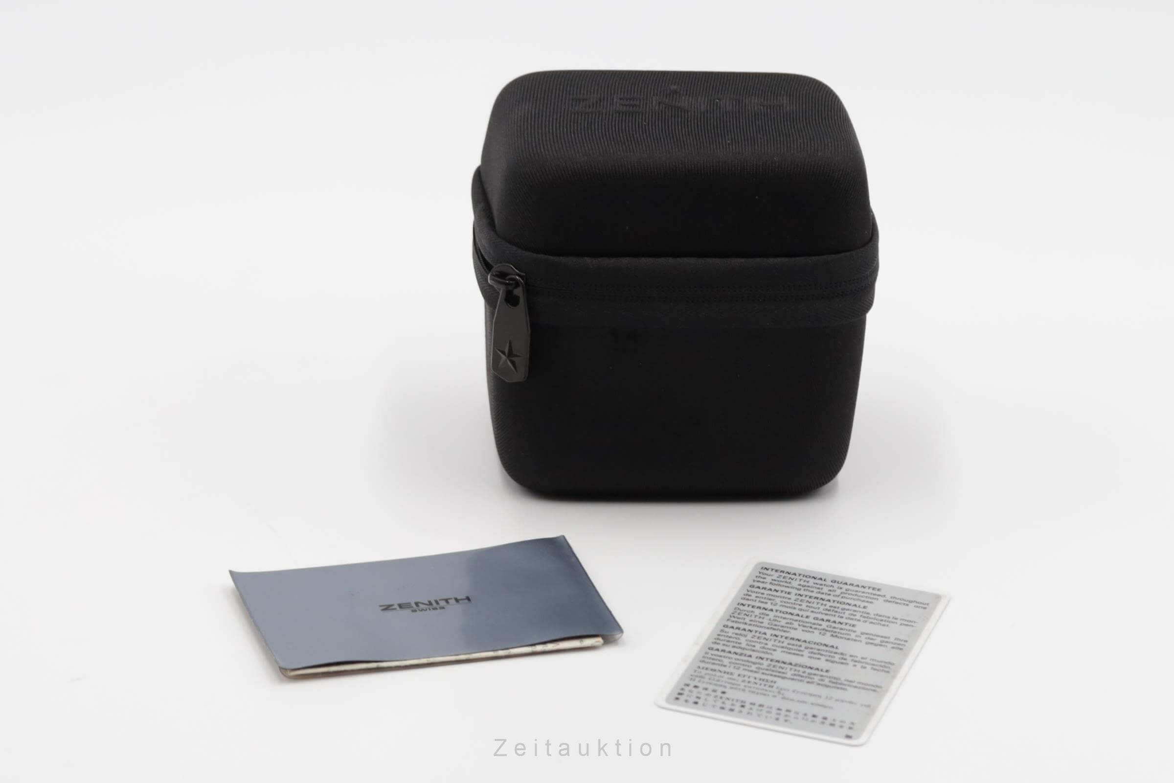 Zenith El Primero Chronograph Stahl Automatik Kal. 400 Ref. 02.1322.400.644  | Zeitauktion