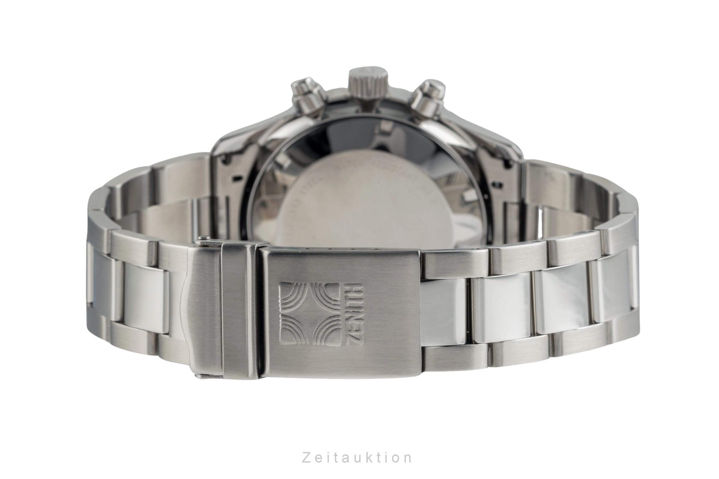 Zenith El Primero Chronograph Stahl Automatik Kal. 400 Ref. 02.1322.400.644  | Zeitauktion