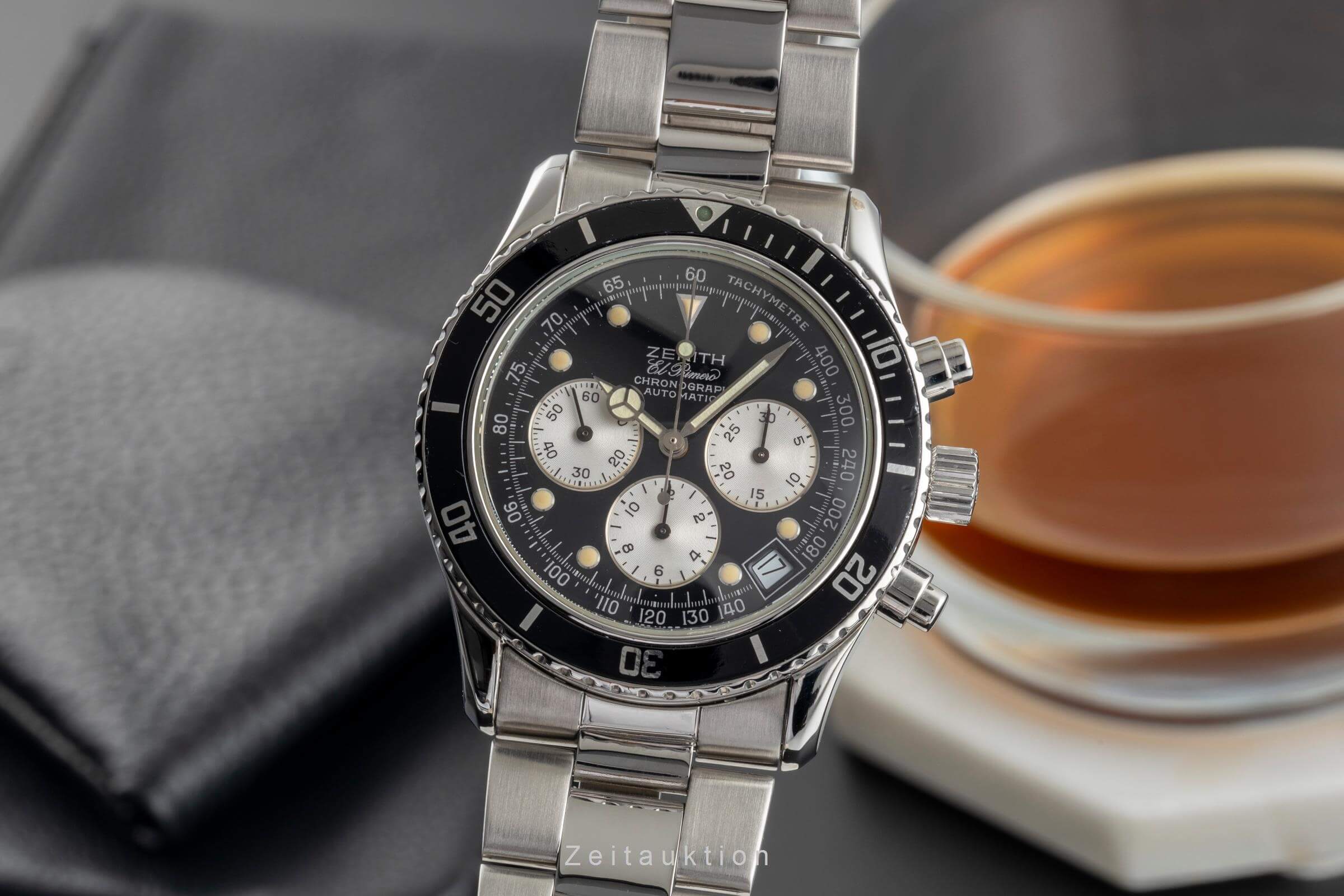 Zenith El Primero Chronograph Stahl Automatik Kal. 400 Ref. 02.1322.400.644  | Zeitauktion