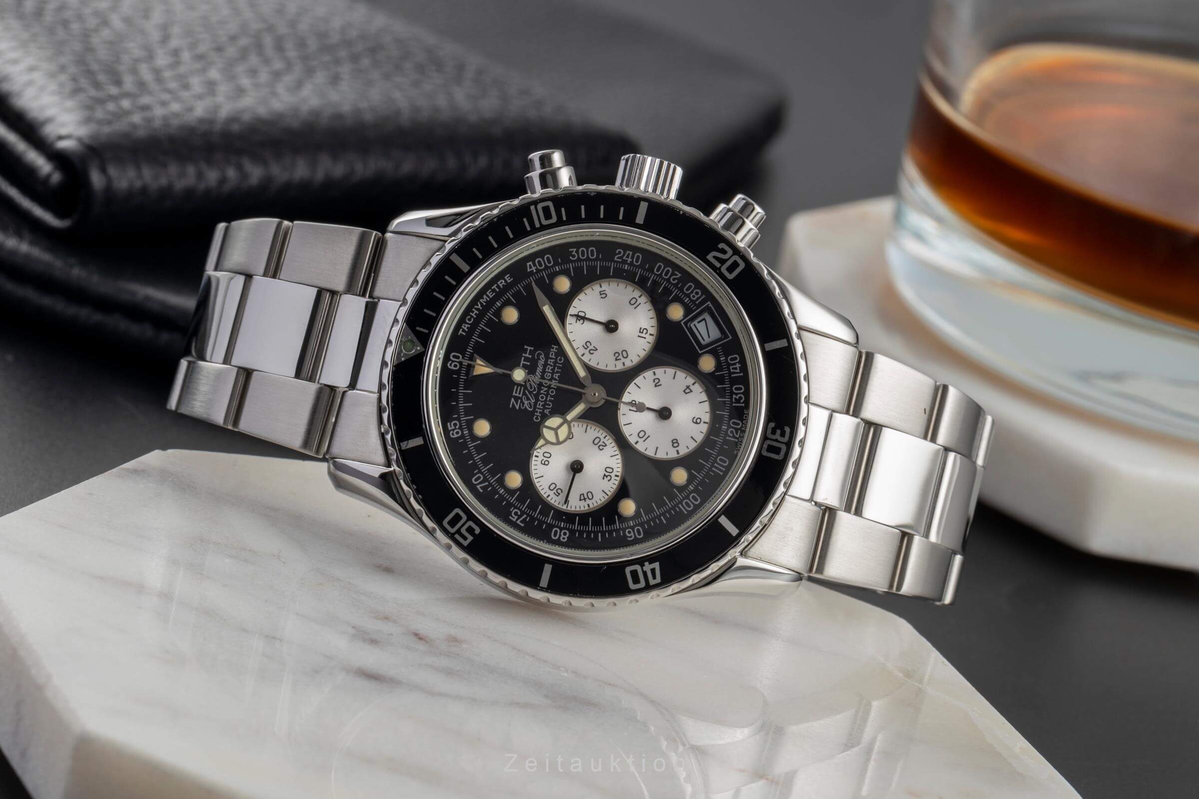 Zenith El Primero Chronograph Stahl Automatik Kal. 400 Ref. 02.1322.400.644  | Zeitauktion