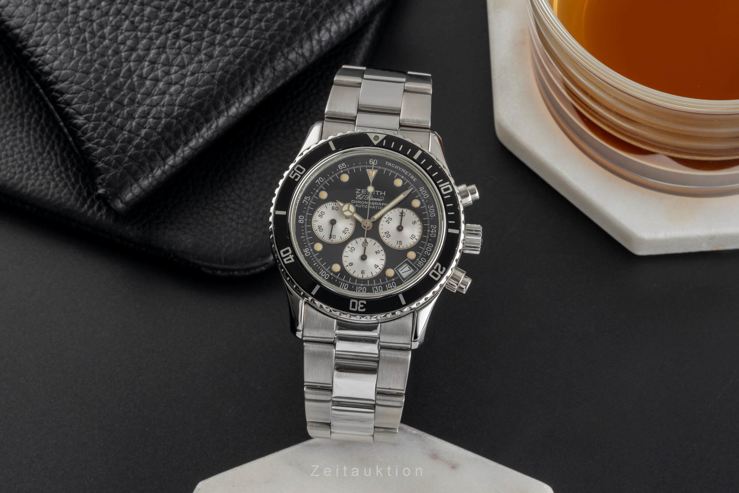 Zenith El Primero Chronograph Stahl Automatik Kal. 400 Ref. 02.1322.400.644  | Zeitauktion
