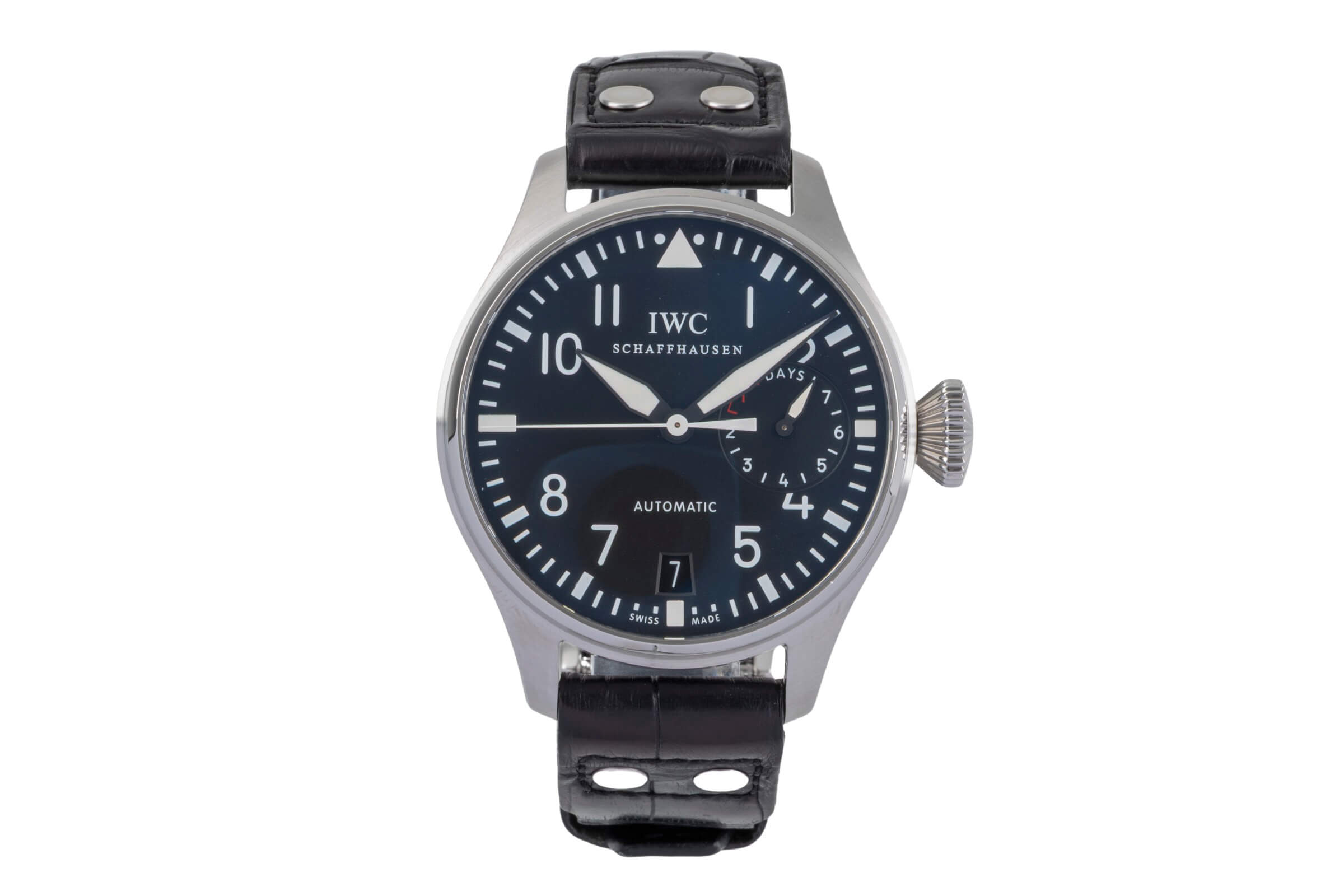 IWC Pilot Stahl Automatik Kal. C.51111 Ref. IW500401  | Zeitauktion
