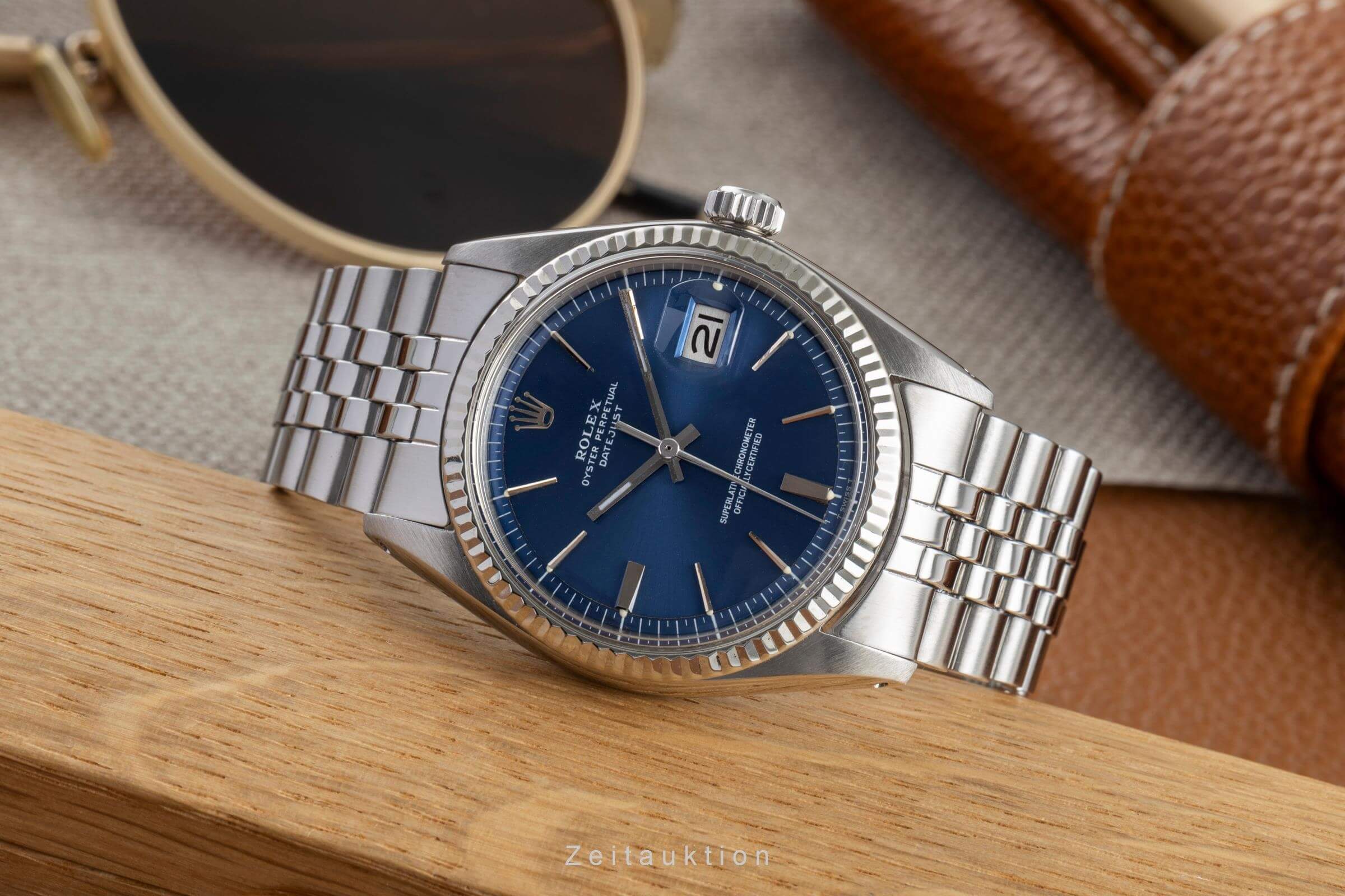Rolex Datejust Stahl / Weissgold Automatik Kal. 1570 Ref. 1601  | Zeitauktion