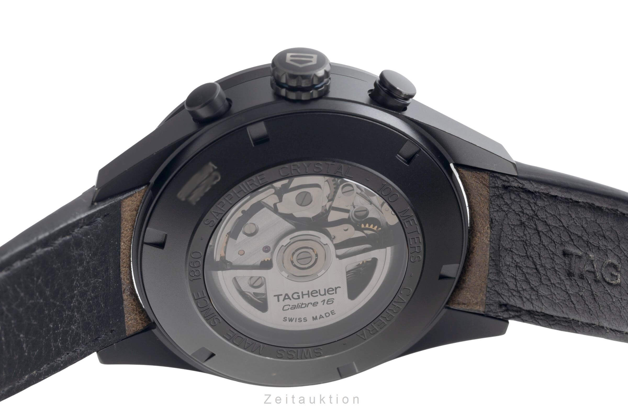 Tag Heuer Carrera cronografo titanio automatismo Kal. 16 Ref. CV2A84.FC6394  | Zeitauktion