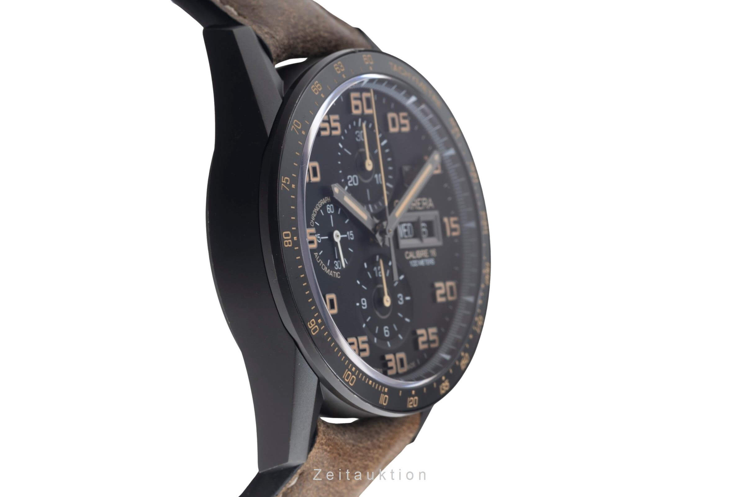 Tag Heuer Carrera cronografo titanio automatismo Kal. 16 Ref. CV2A84.FC6394  | Zeitauktion