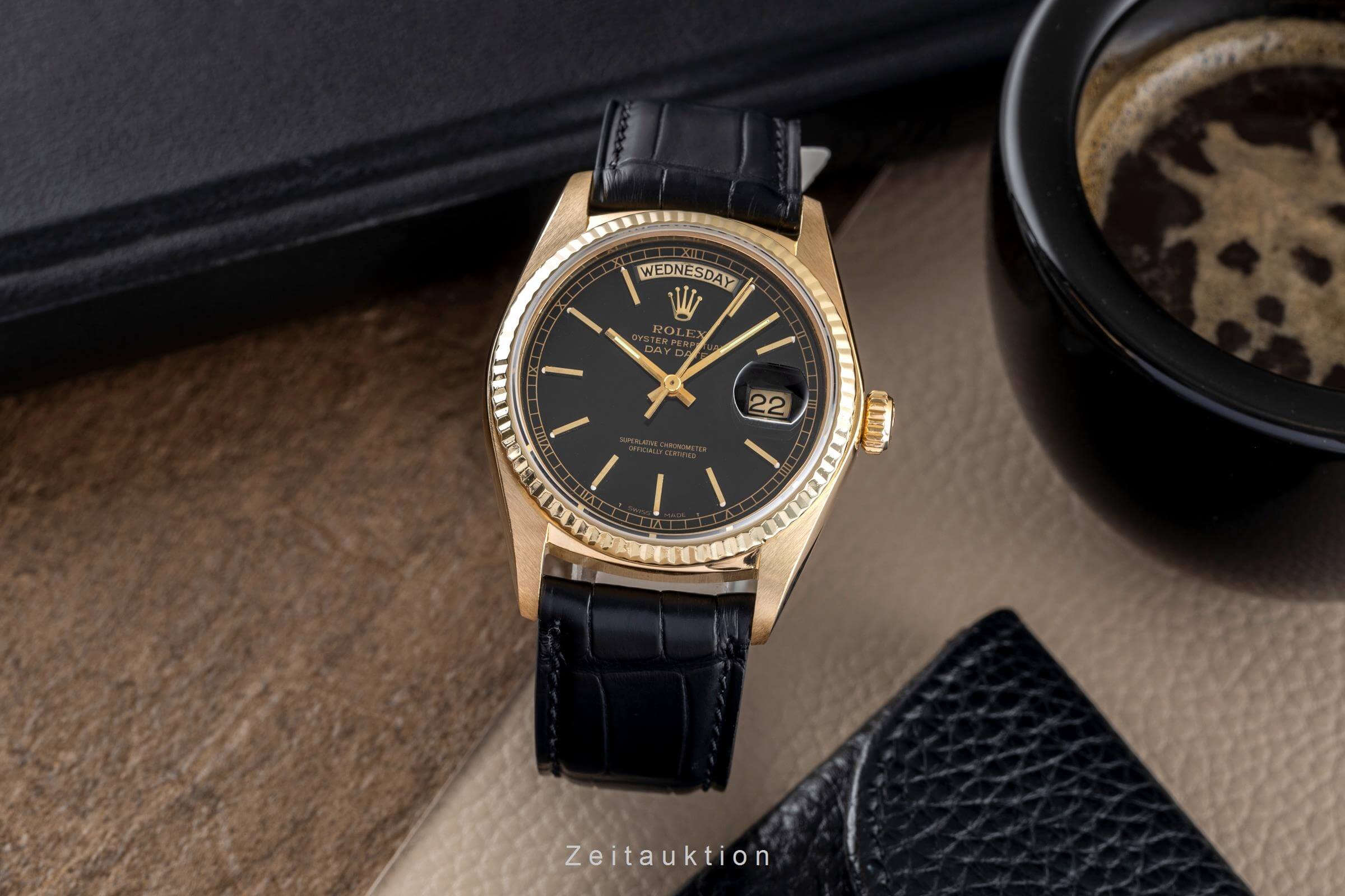 Rolex Day-Date oro de 18 quilates automático Kal. 3055 Ref. 18038 VINTAGE  | Zeitauktion