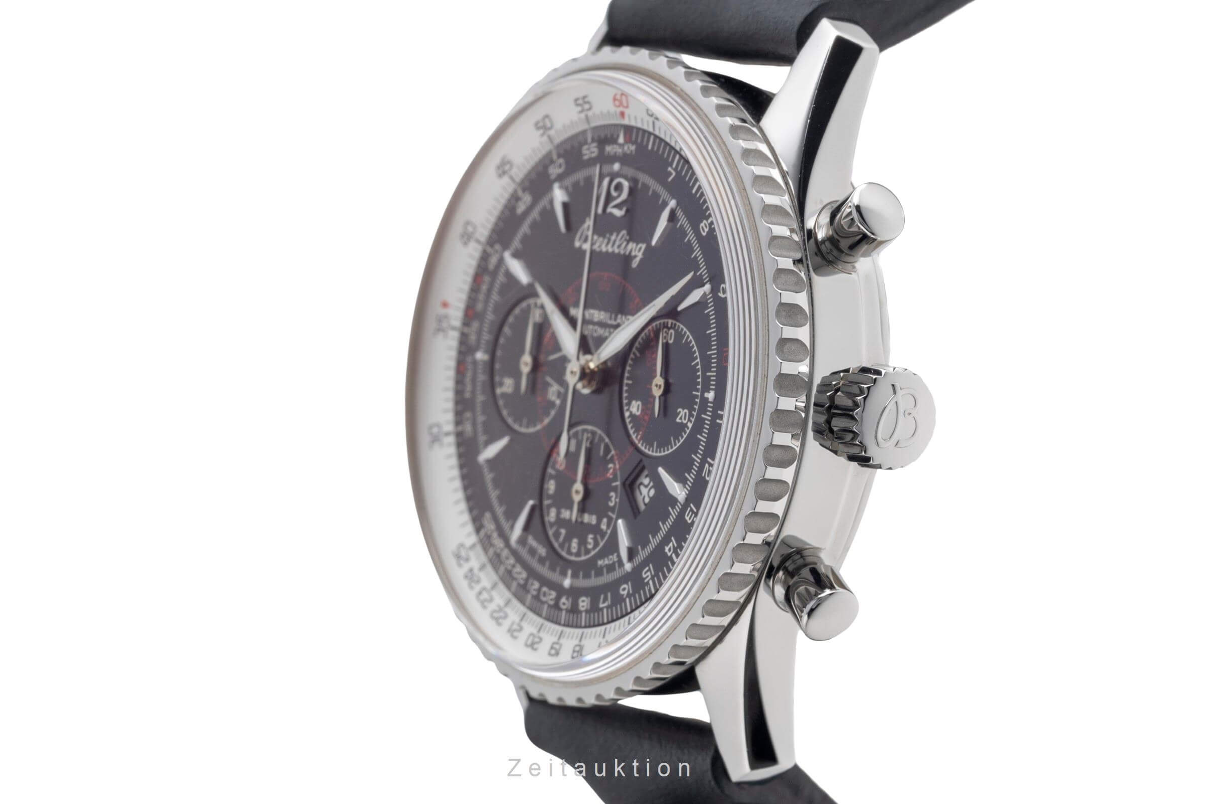 Breitling Montbrillant cronografo acciaio automatismo Kal. B41 Ref. A41330  | Zeitauktion