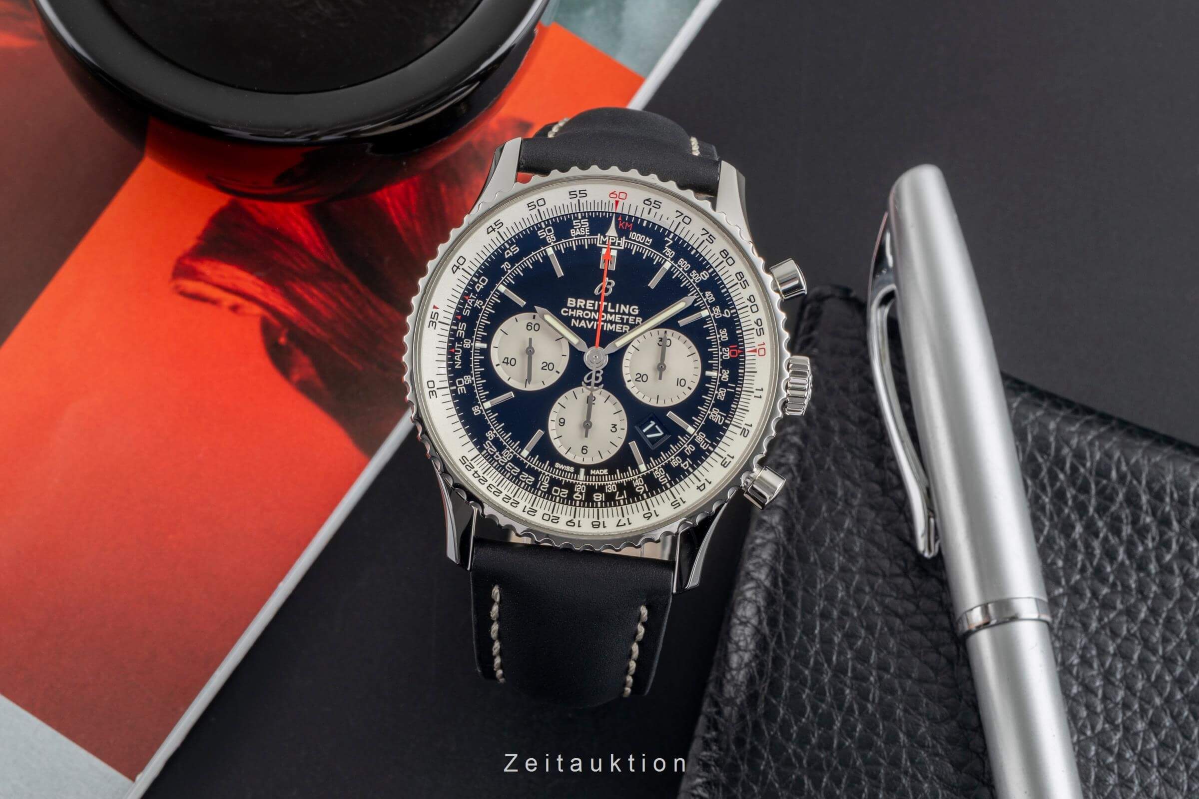 Breitling Navitimer 01 46 Chronograph Stahl Automatik Kal. B01 Ref. AB0127  | Zeitauktion