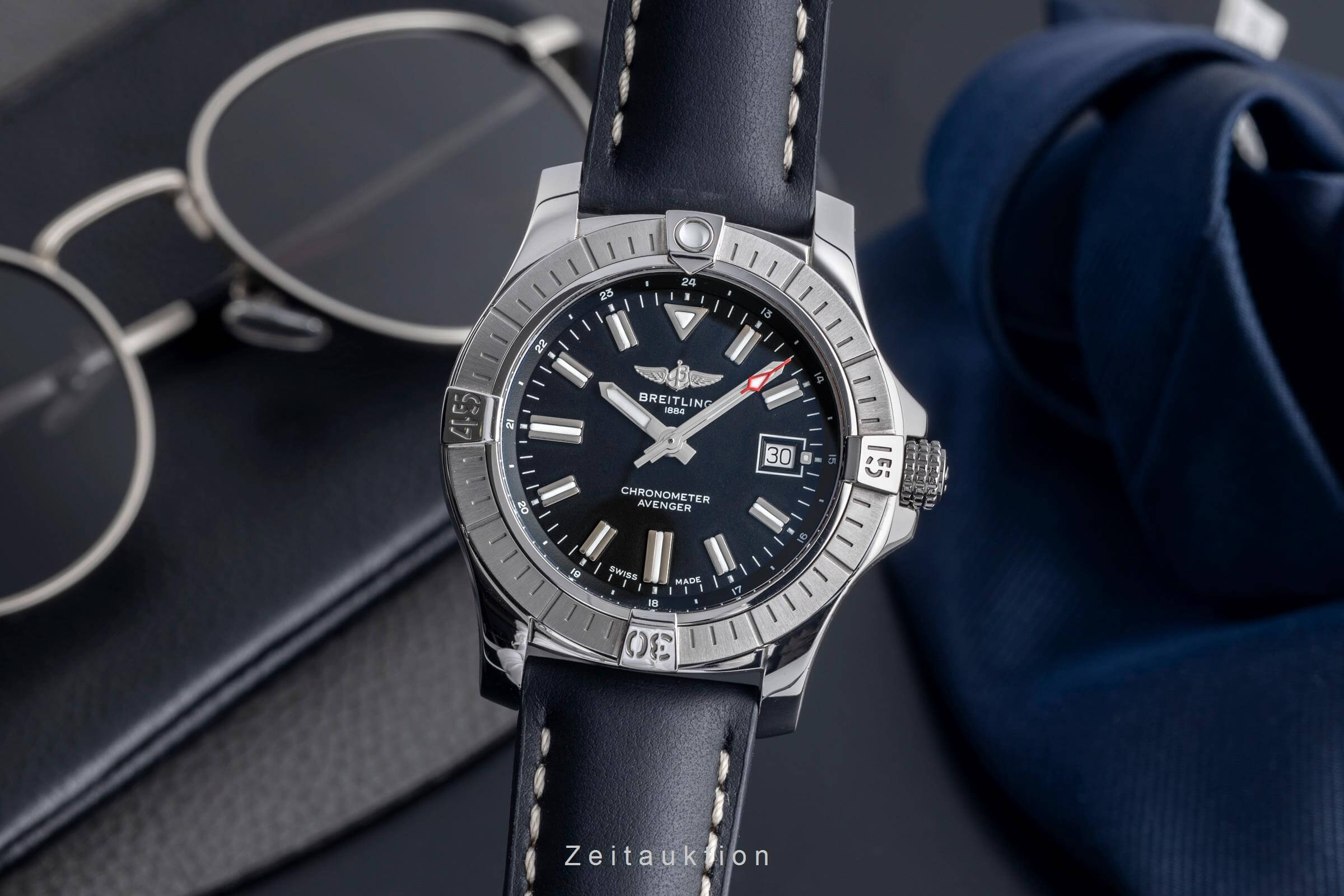 Breitling Avenger acciaio automatismo Kal. B17 Ref. A17318  | Zeitauktion