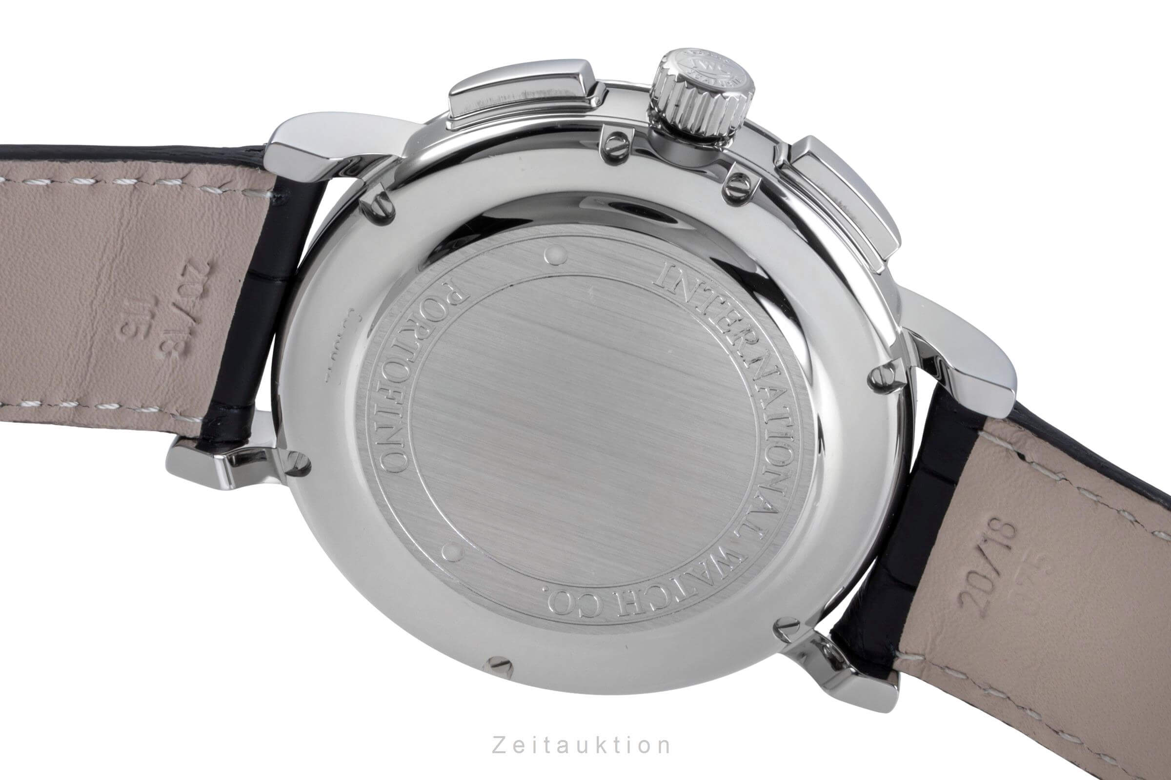 IWC Portofino cronografo acciaio automatismo Kal. C.79320 Ref. IW378303  | Zeitauktion