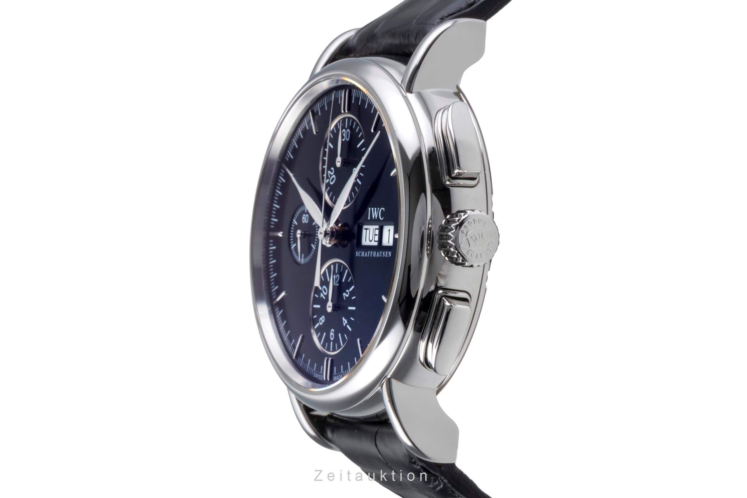 IWC Portofino cronografo acciaio automatismo Kal. C.79320 Ref. IW378303  | Zeitauktion