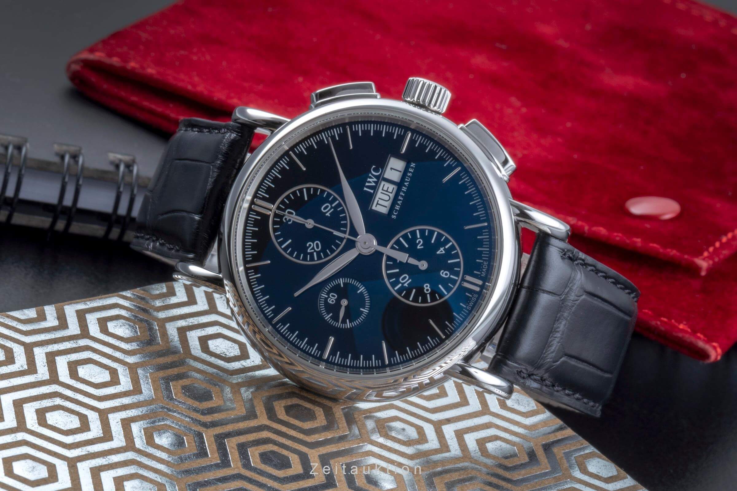 IWC Portofino cronografo acciaio automatismo Kal. C.79320 Ref. IW378303  | Zeitauktion