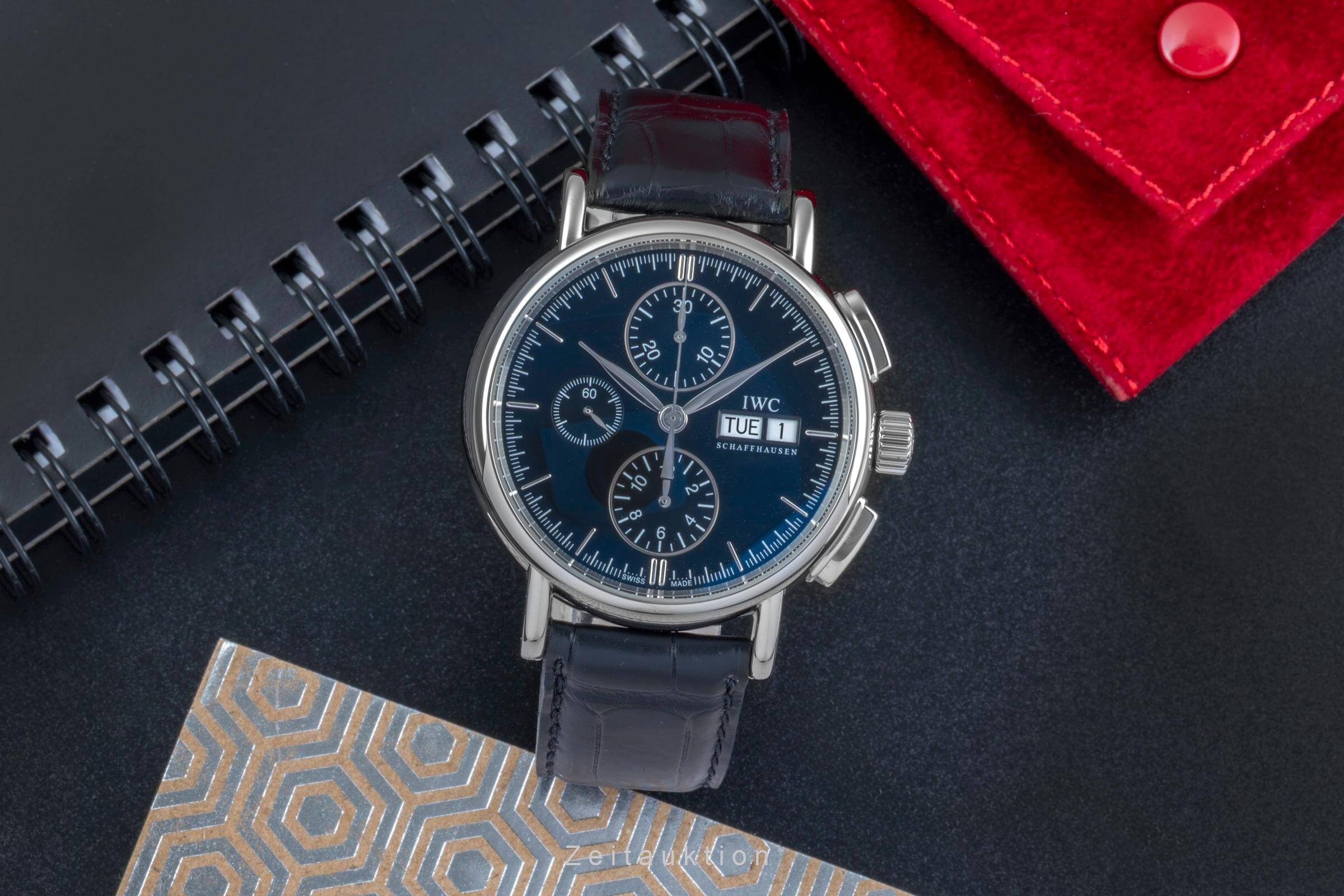 IWC Portofino cronografo acciaio automatismo Kal. C.79320 Ref. IW378303  | Zeitauktion