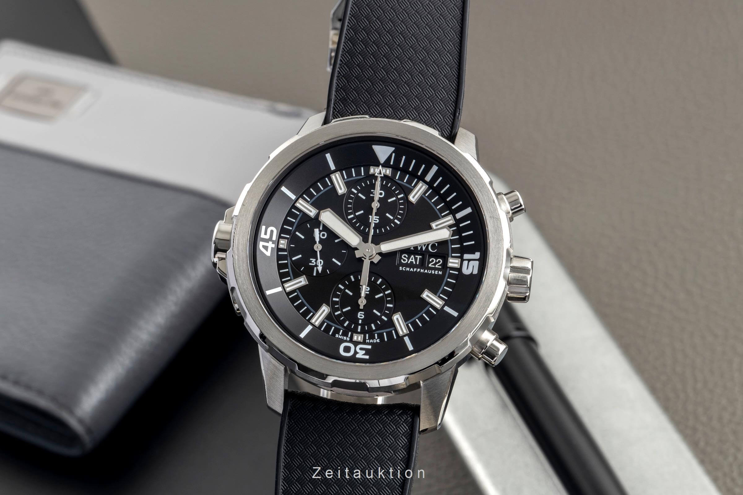IWC Aquatimer chronograph steel automatic Kal. C.79320 Ref. IW376804  | Zeitauktion