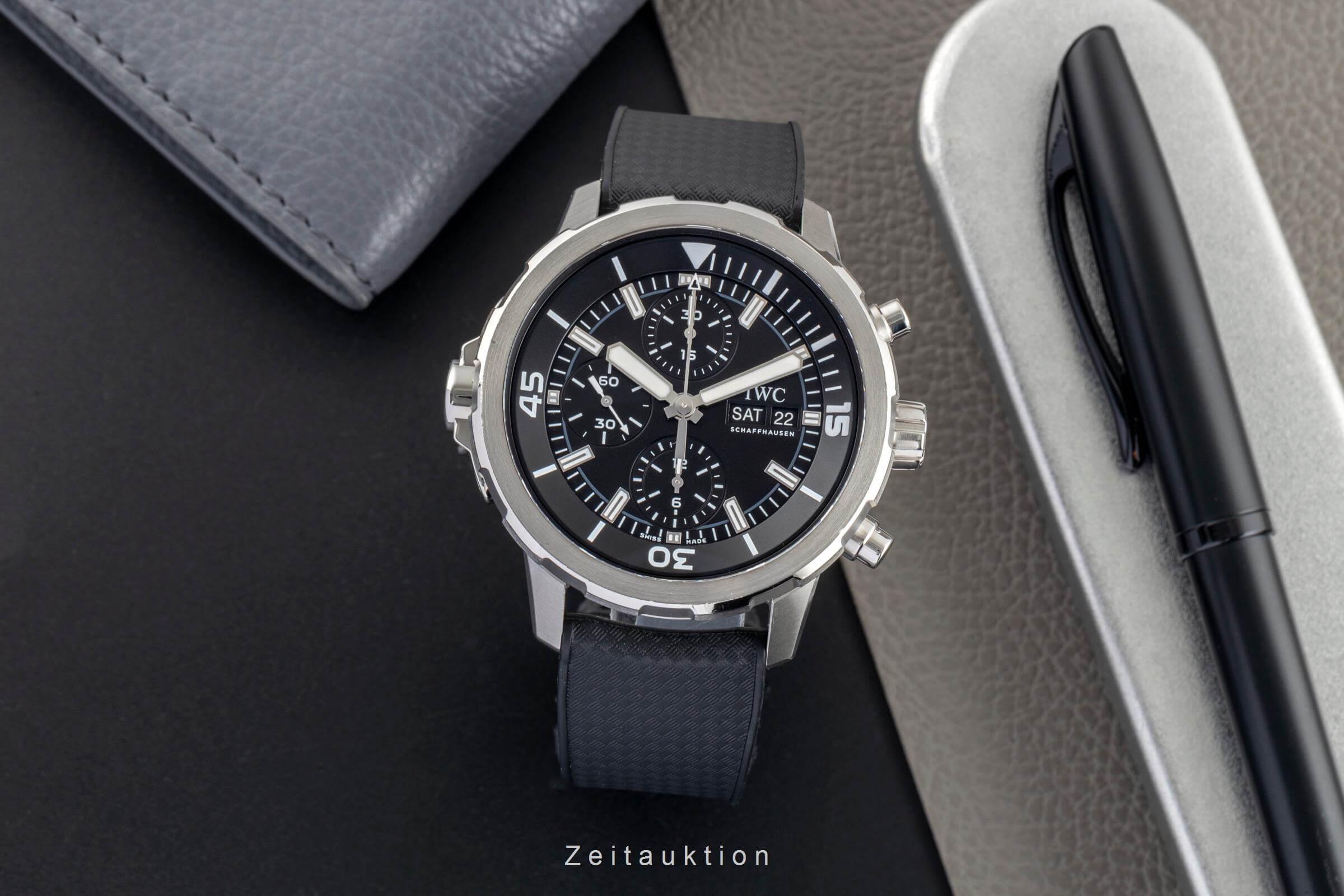 IWC Aquatimer chronograph steel automatic Kal. C.79320 Ref. IW376804  | Zeitauktion