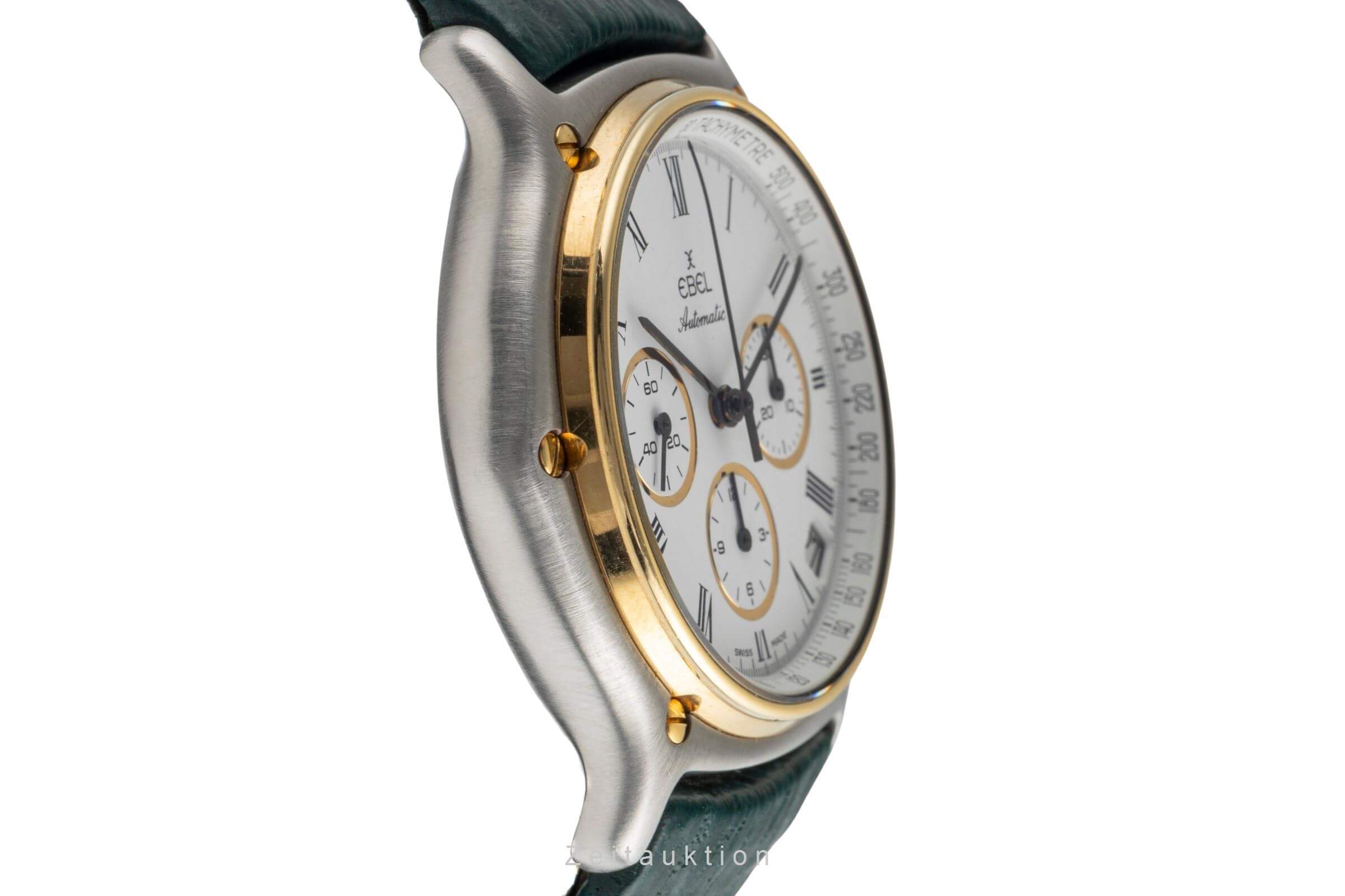 Ebel 1911 chronograph steel / gold automatic Kal. 134 Ref. 1134801  | Zeitauktion