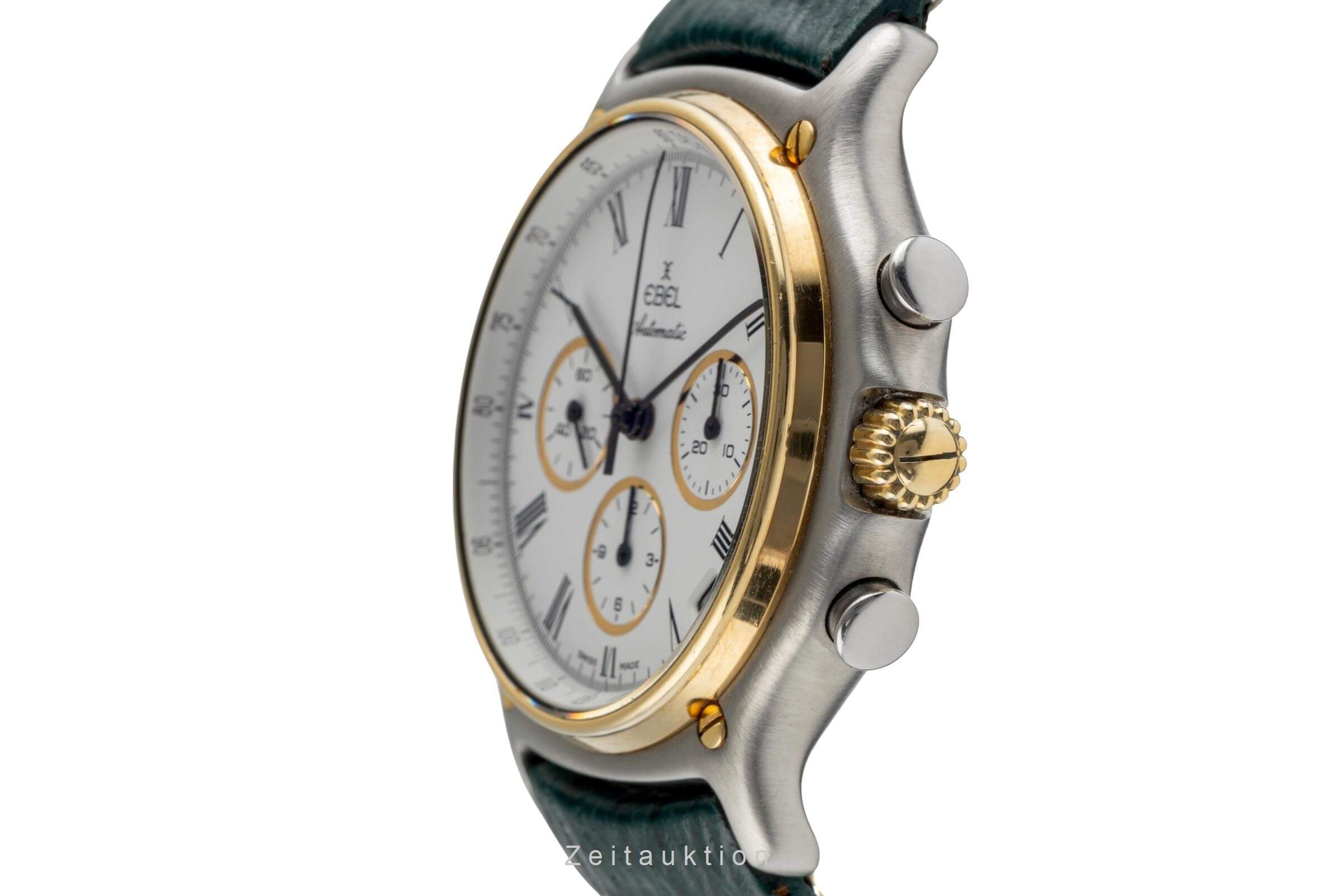 Ebel 1911 chronograph steel / gold automatic Kal. 134 Ref. 1134801  | Zeitauktion