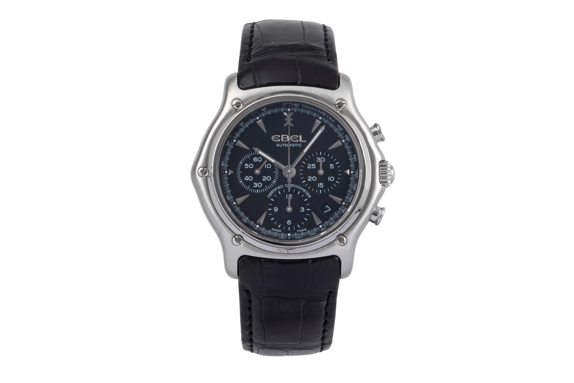 Ebel 1911 chronographe acier automatique Kal. 137 Ref. 9137L40  | Zeitauktion