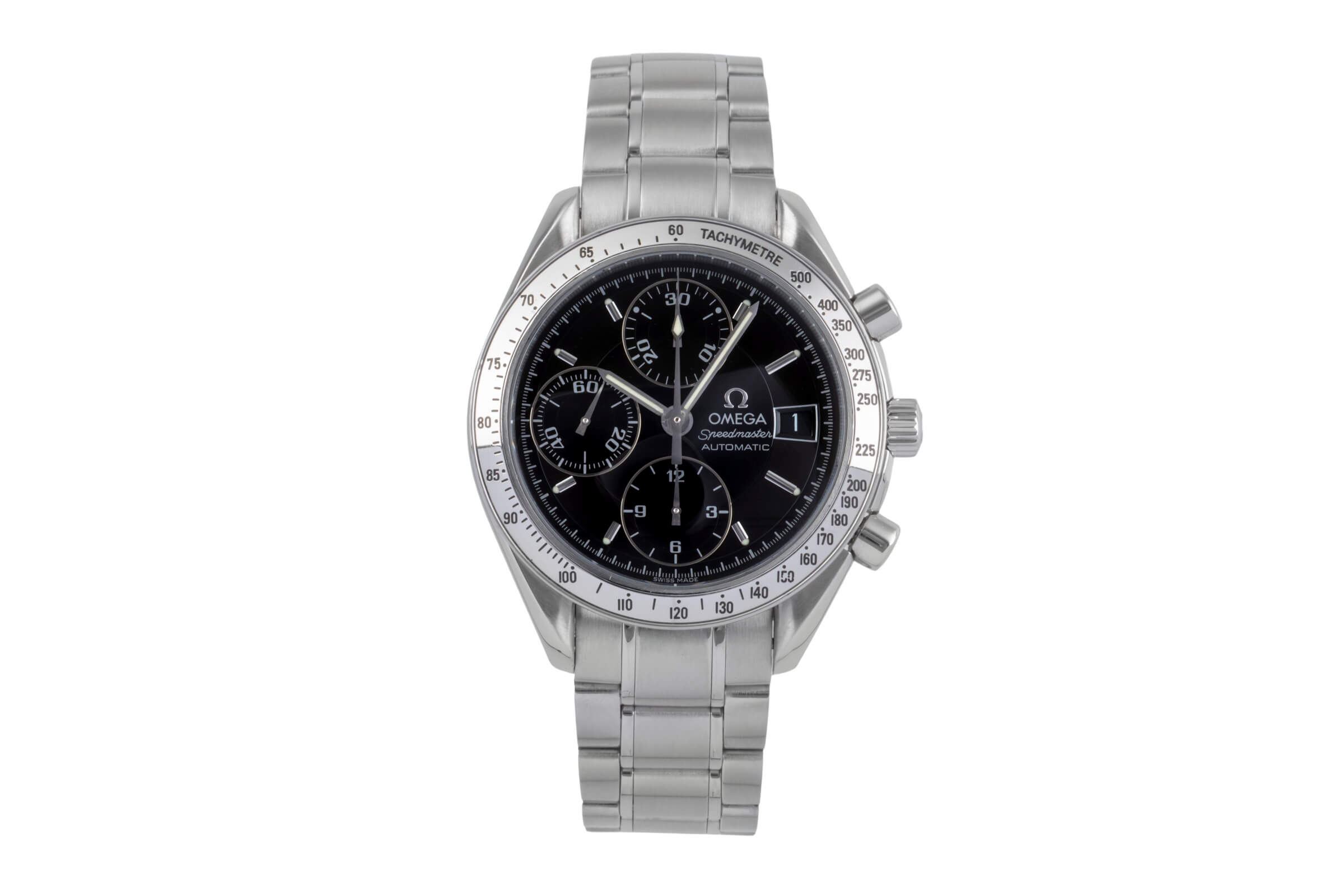Omega Speedmaster chronograph steel automatic Kal. 1152 Ref. 3513.50.00  | Zeitauktion